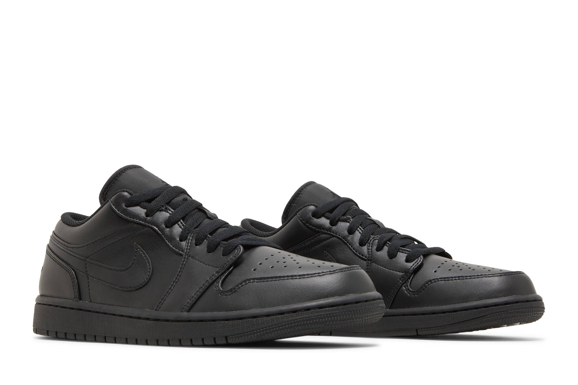 Air Jordan 1 Low Triple Black 2022 553558-093 Moroen - Image 8