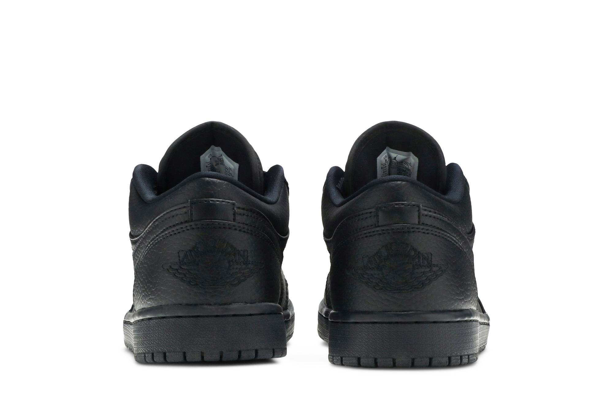 Air Jordan 1 Low Triple Black 553558-091 Moroen - Image 6