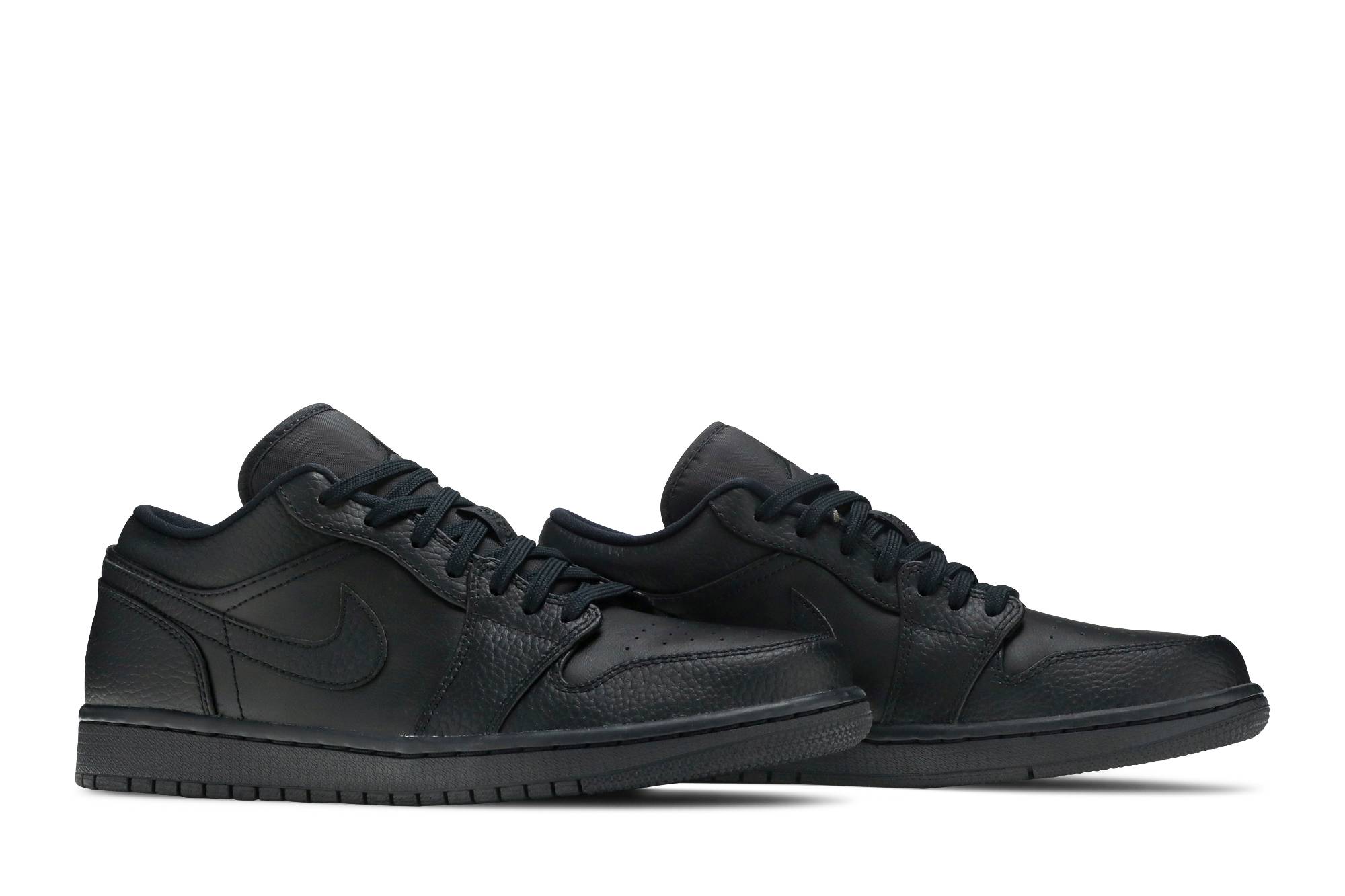 Air Jordan 1 Low Triple Black 553558-091 Moroen - Image 8