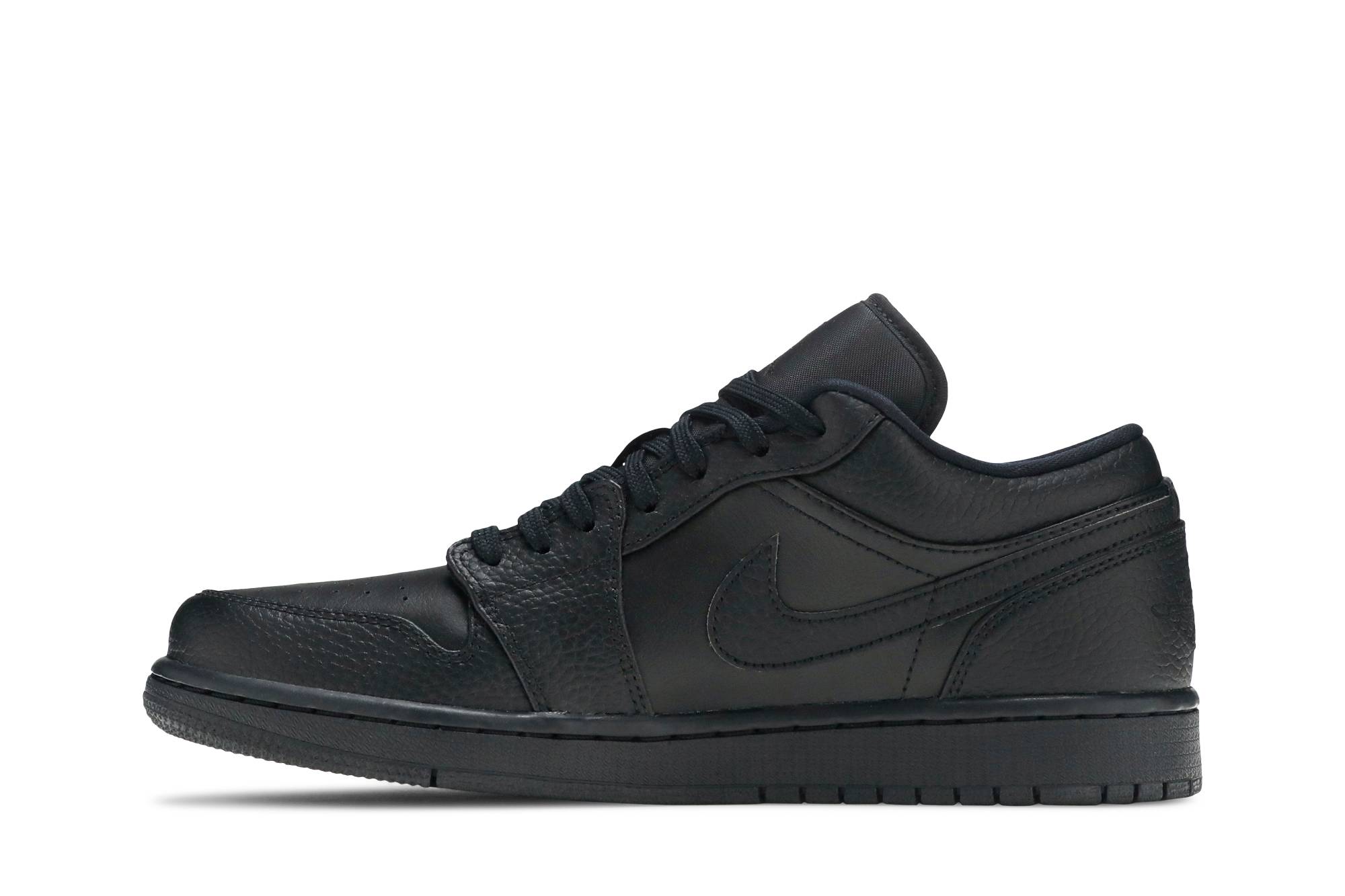 Air Jordan 1 Low Triple Black 553558-091 Moroen - Image 3