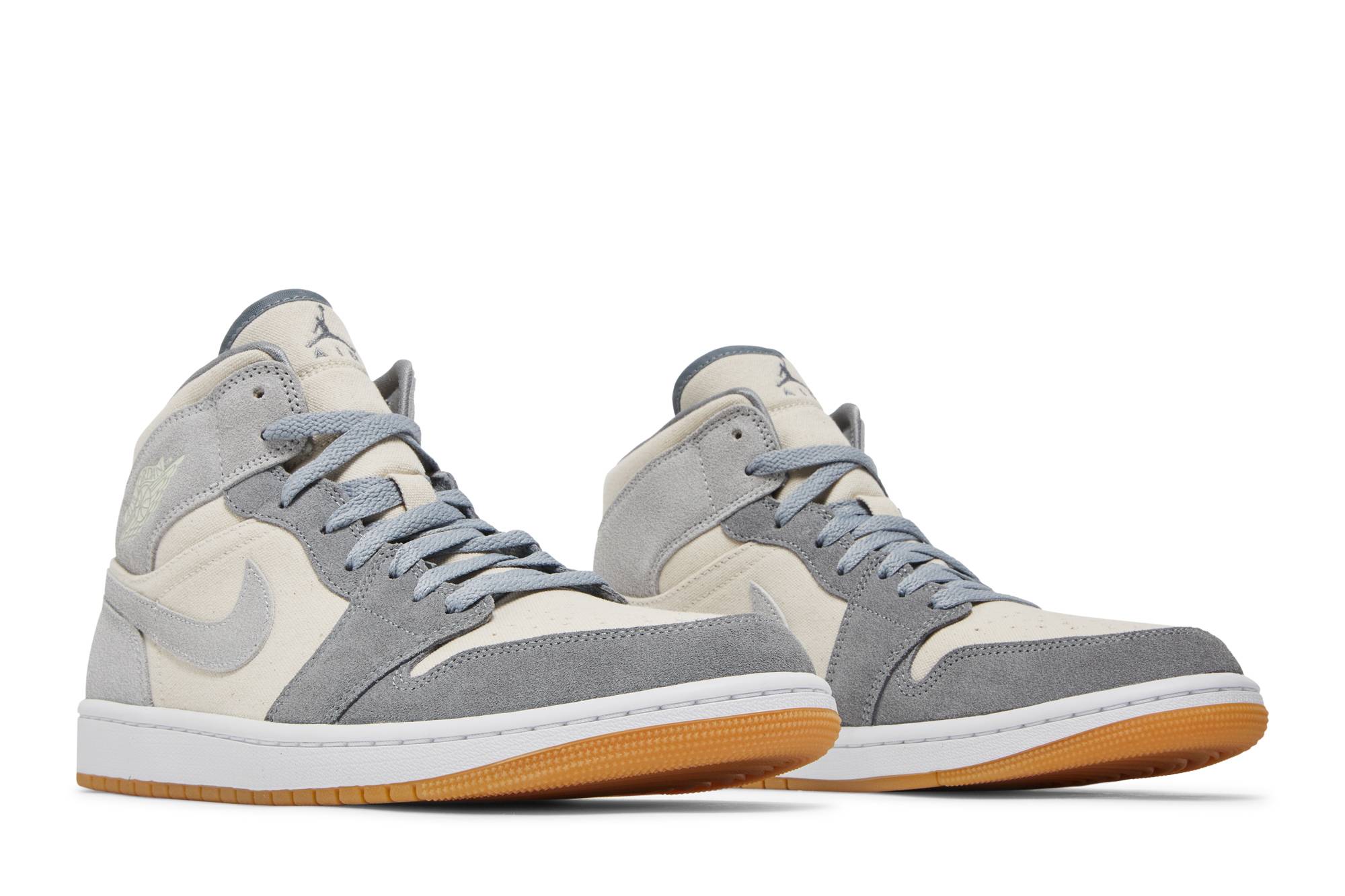 Air Jordan 1 Mid Coconut Milk Particle Grey DN4281-100 Moroen - Image 15