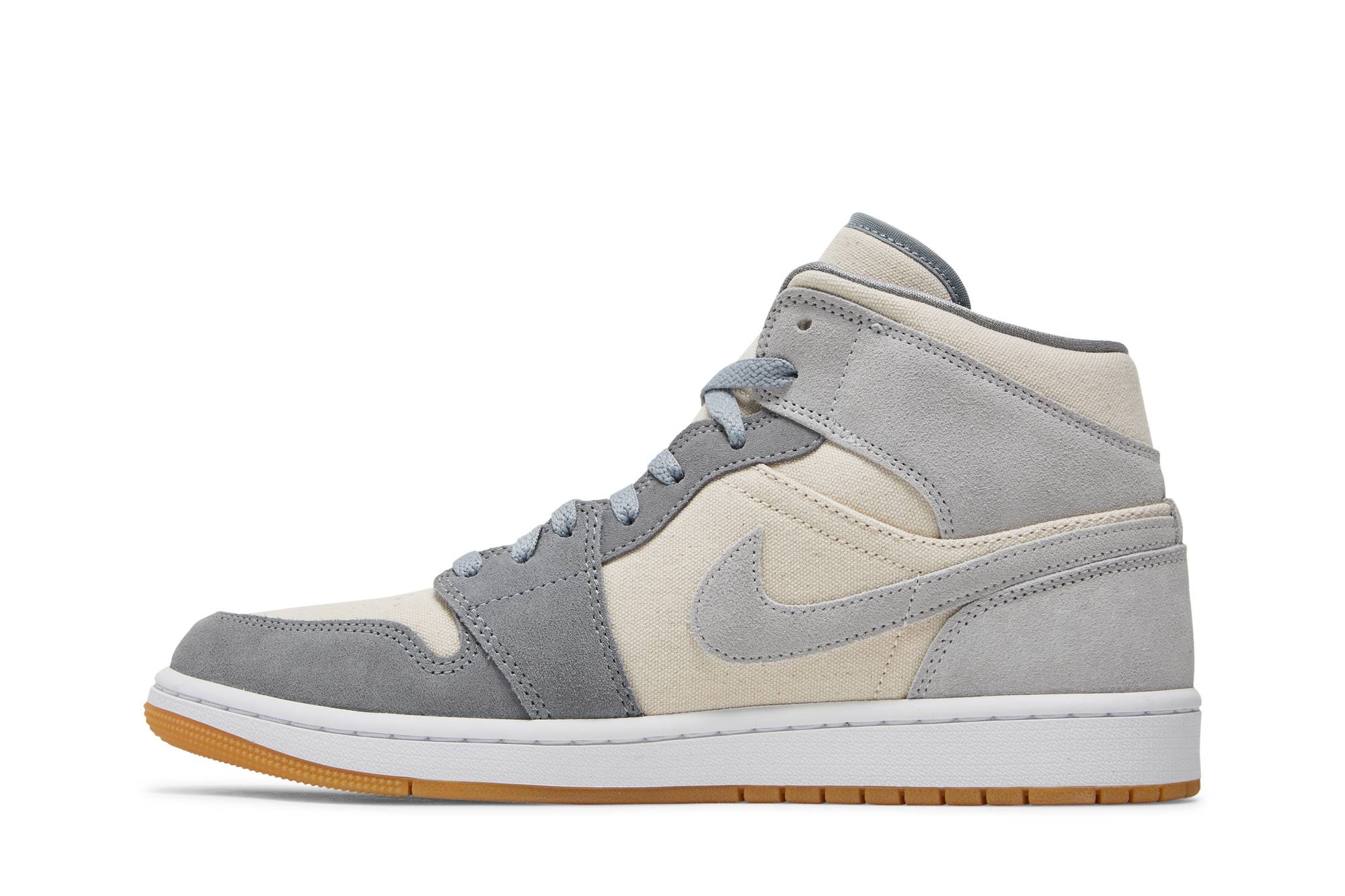 Air Jordan 1 Mid Coconut Milk Particle Grey DN4281-100 Moroen - Image 10
