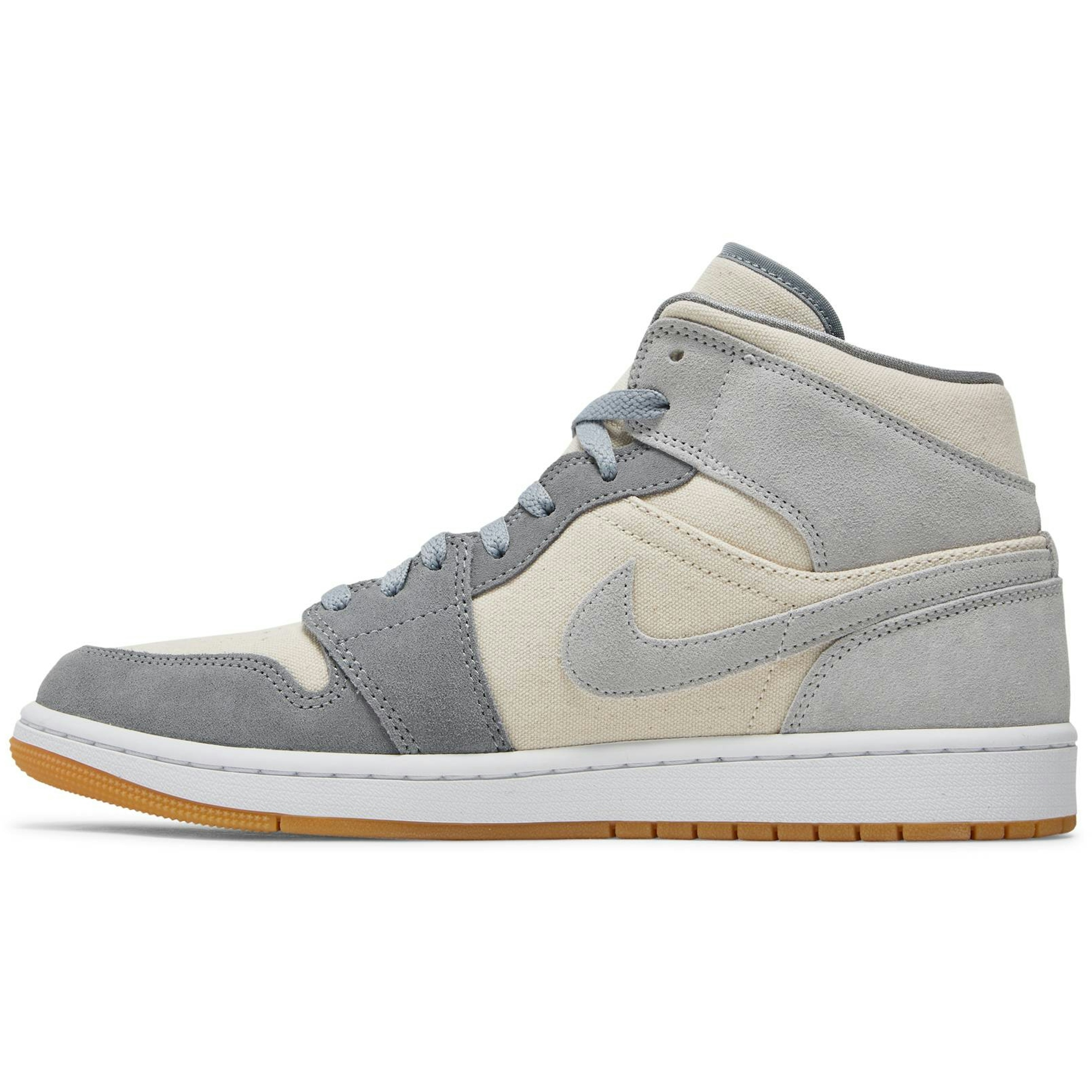 Air Jordan 1 Mid Coconut Milk Particle Grey DN4281-100 Moroen - Image 3