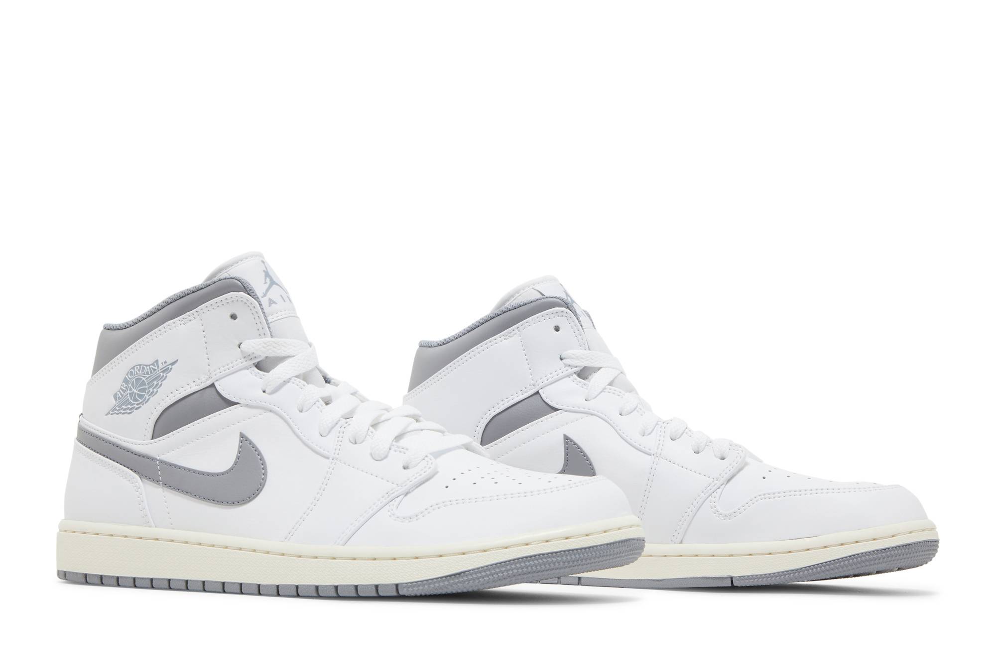 Air Jordan 1 Mid Neutral Grey 554724-135 Moroen - Image 8