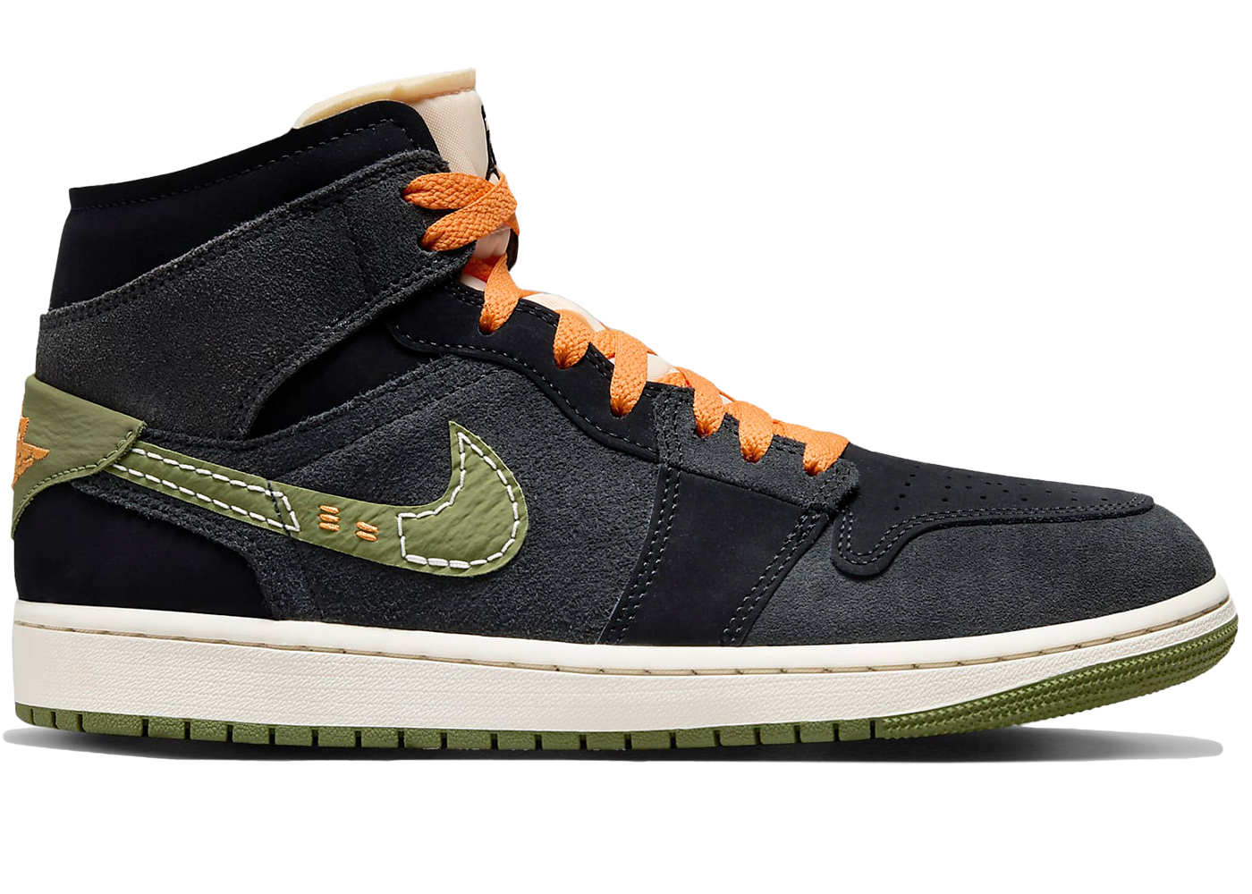 Air Jordan 1 Mid SE Craft 'Anthracite Sky J Light Olive' FD6817-003 Simpleartly Store
