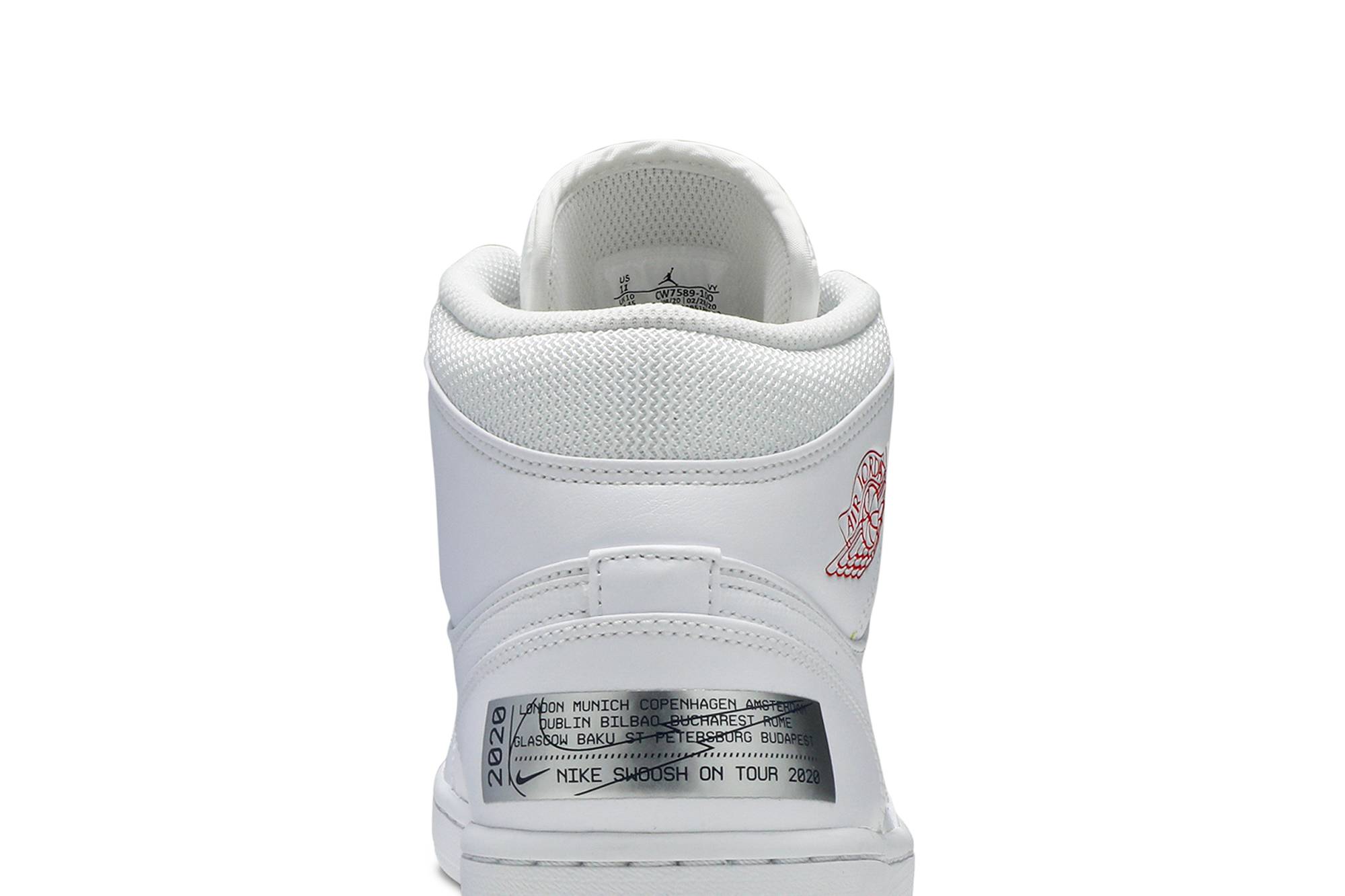 Air Jordan 1 Mid SE Euro Tour CW7589-100 Moroen - Image 7