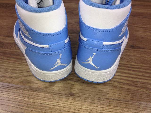 Air Jordan 1 Mid UNC 554724-106 Moroen - Image 5