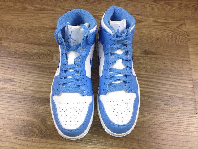 Air Jordan 1 Mid UNC 554724-106 Moroen - Image 3