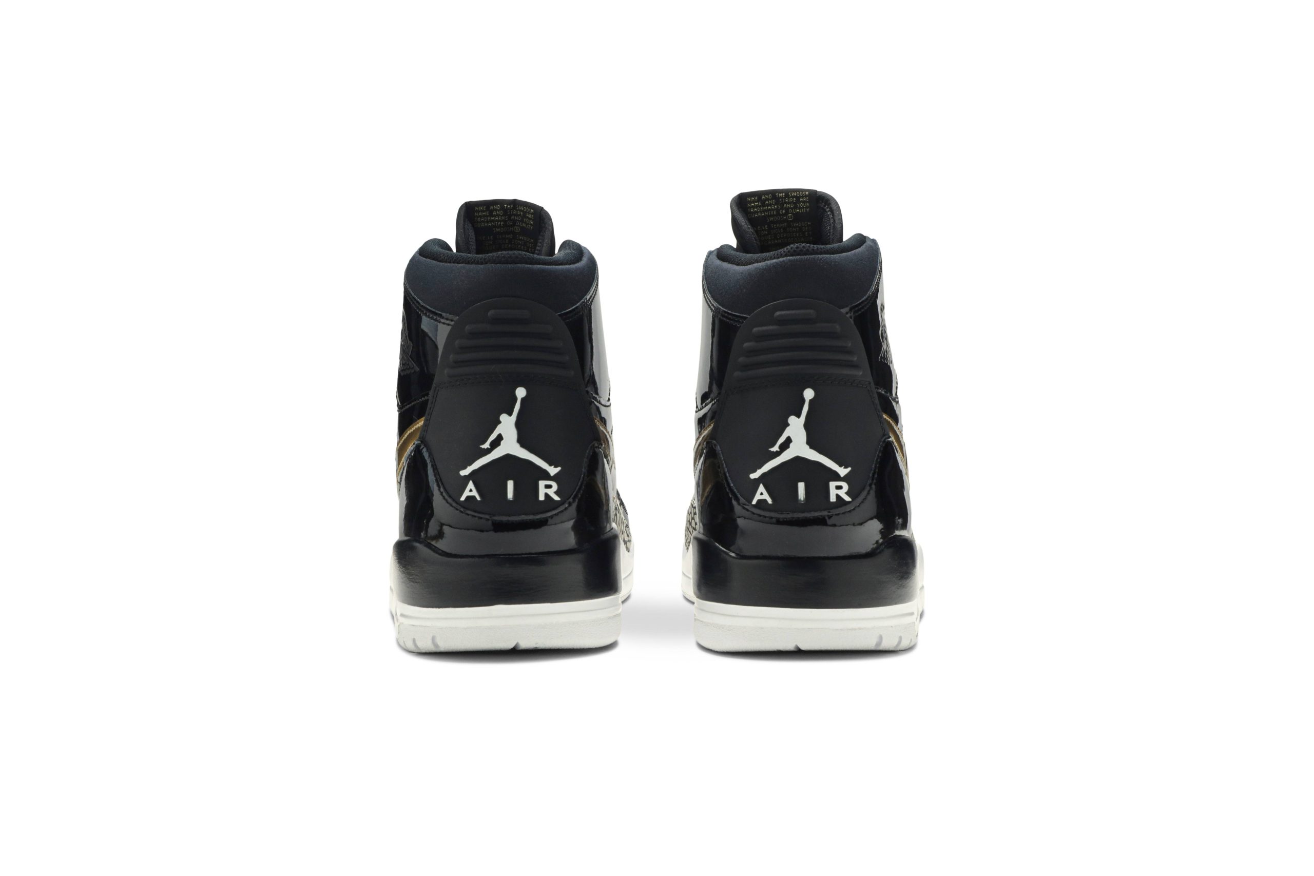 Air Jordan Legacy 312 Black Gold Patent AV3922-007 - Imagem 6