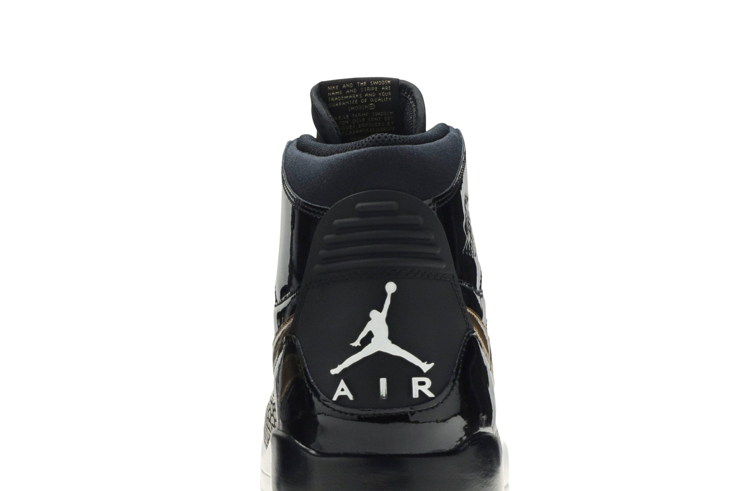 Air Jordan Legacy 312 Black Gold Patent AV3922-007 - Imagem 7