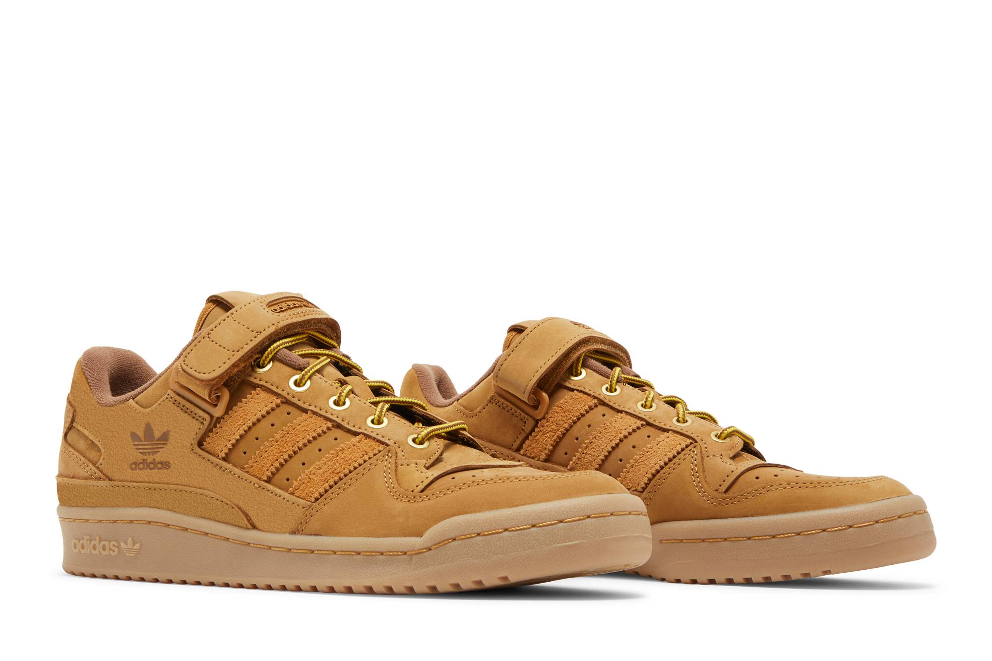 atmos x adidas Forum Low 'Wheat' GX3953 - Image 8