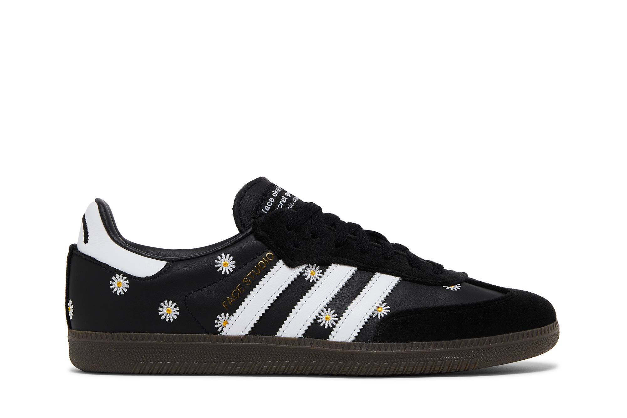 atmos x FACE x adidas Samba OG Embroidered Daisies H03848 Moroen
