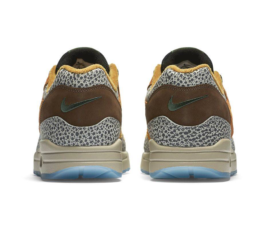 atmos x Nike Air Max 1 Safari 2016 665873-200 Moroen - Image 9
