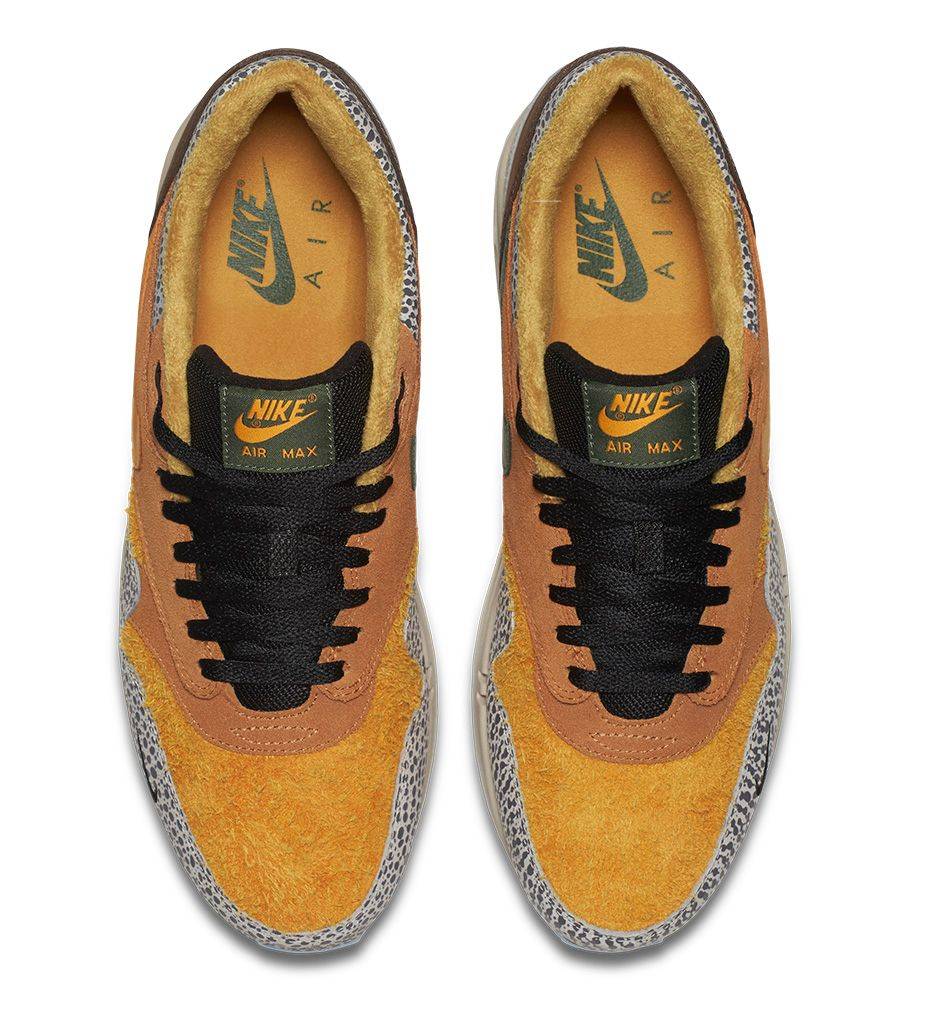 atmos x Nike Air Max 1 Safari 2016 665873-200 Moroen - Image 8