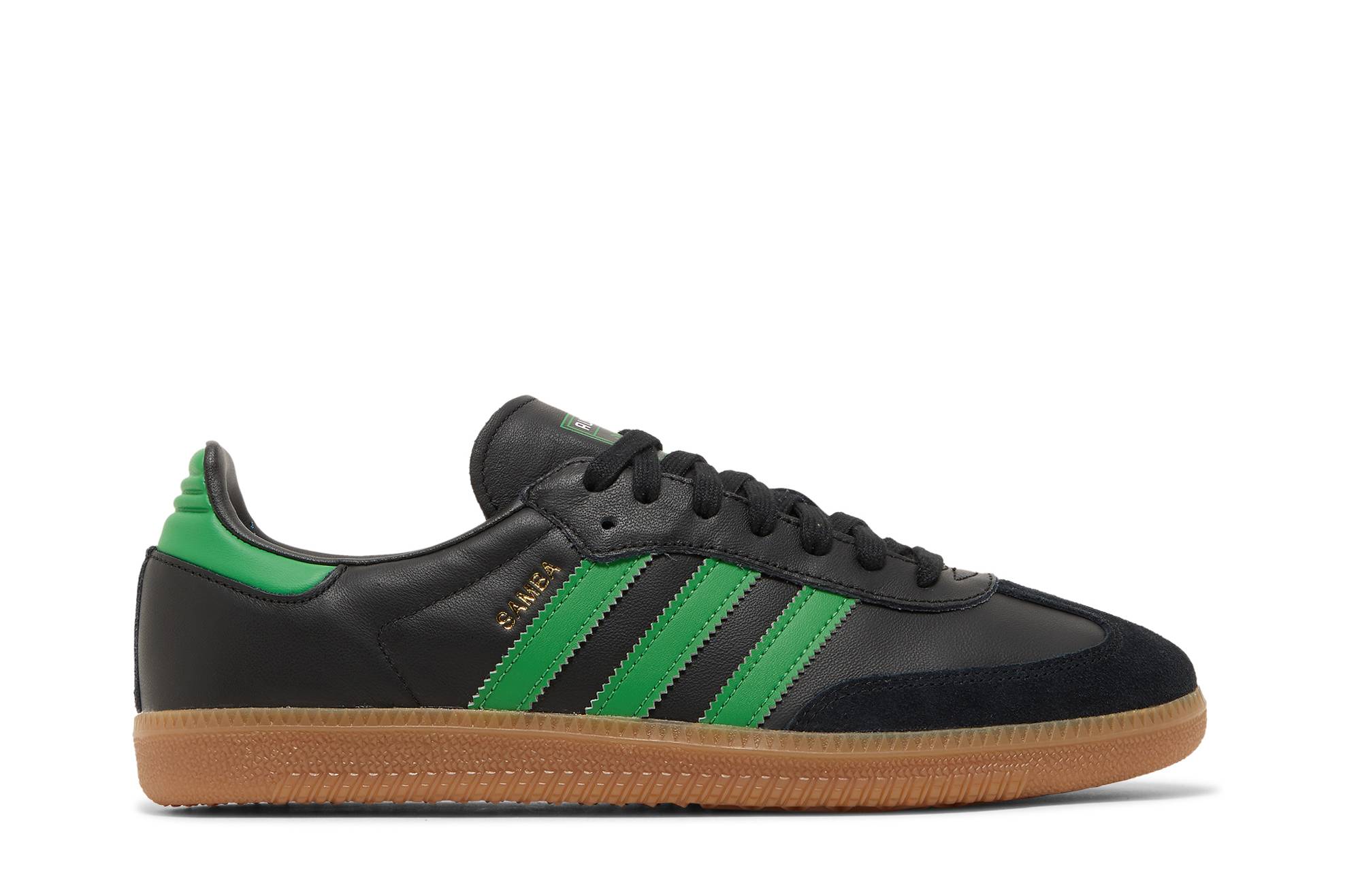 Austin FC x adidas Samba Team Black Real Green HQ7035 Moroen