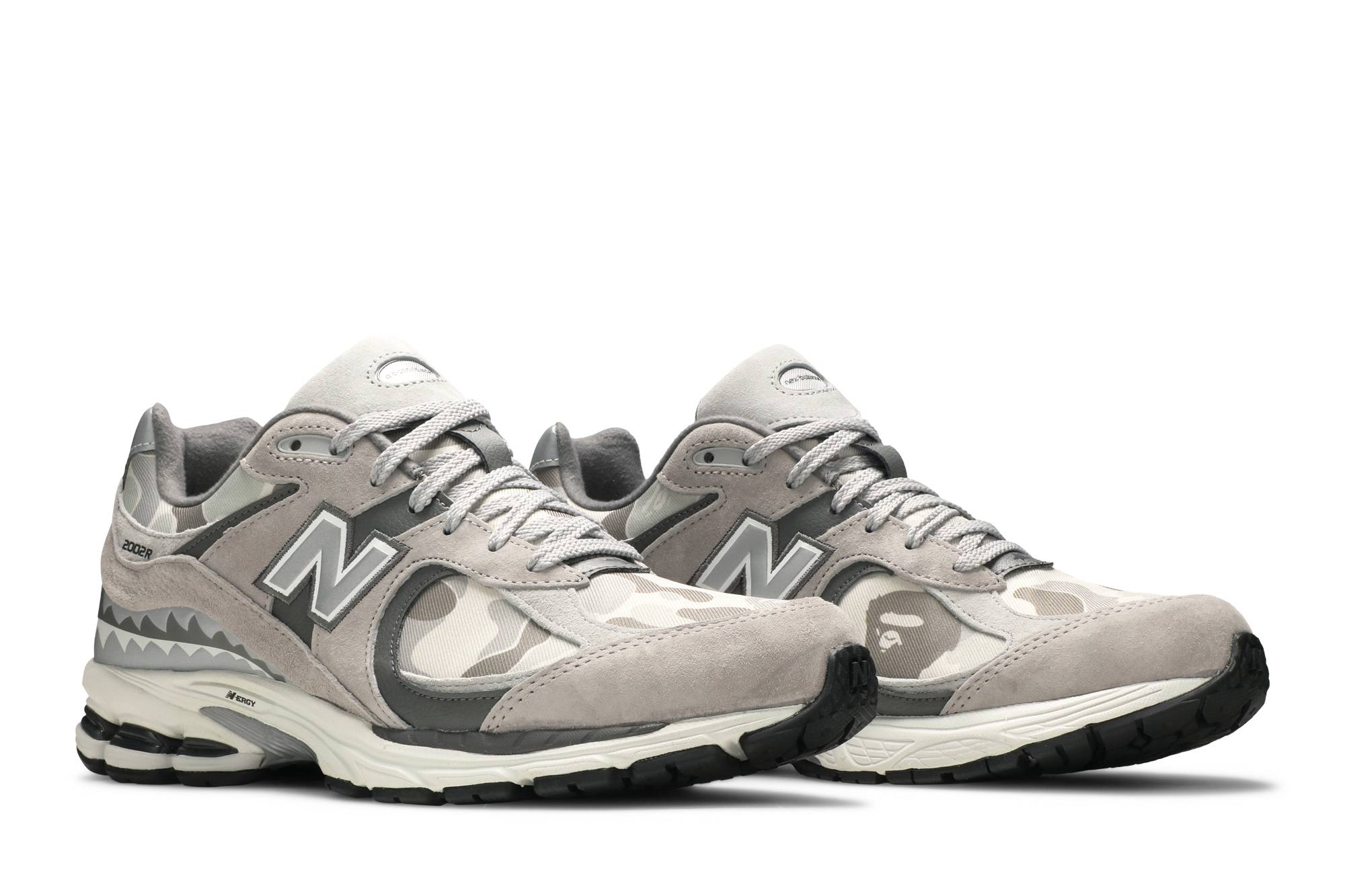 BAPE x New Balance 2002R Apes Together Strong - Grey Camo M2002RBG Coiloa - Image 8