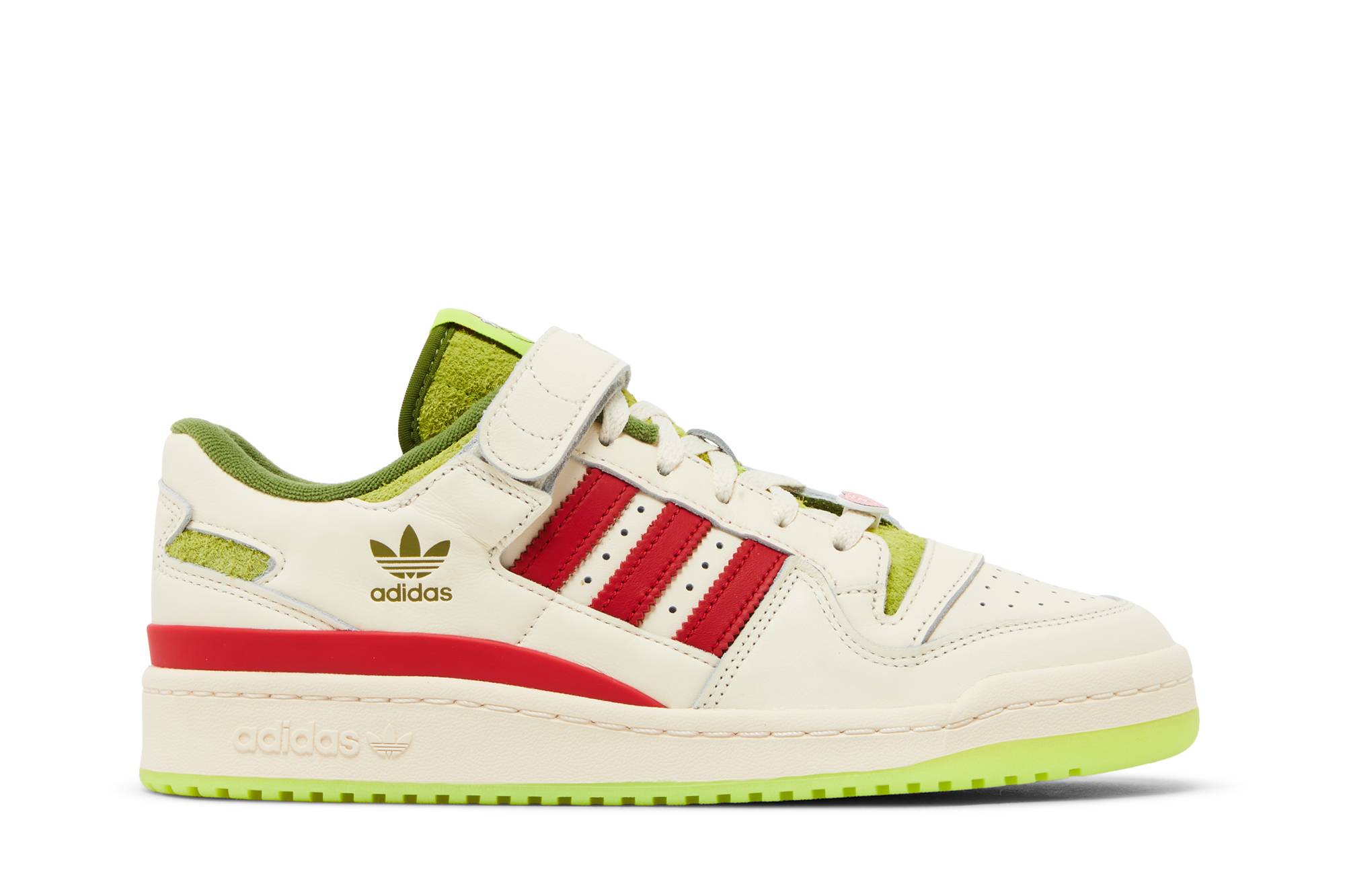 Dr. Seuss x adidas Forum Low 'The Grinch - Cream White' ID3512