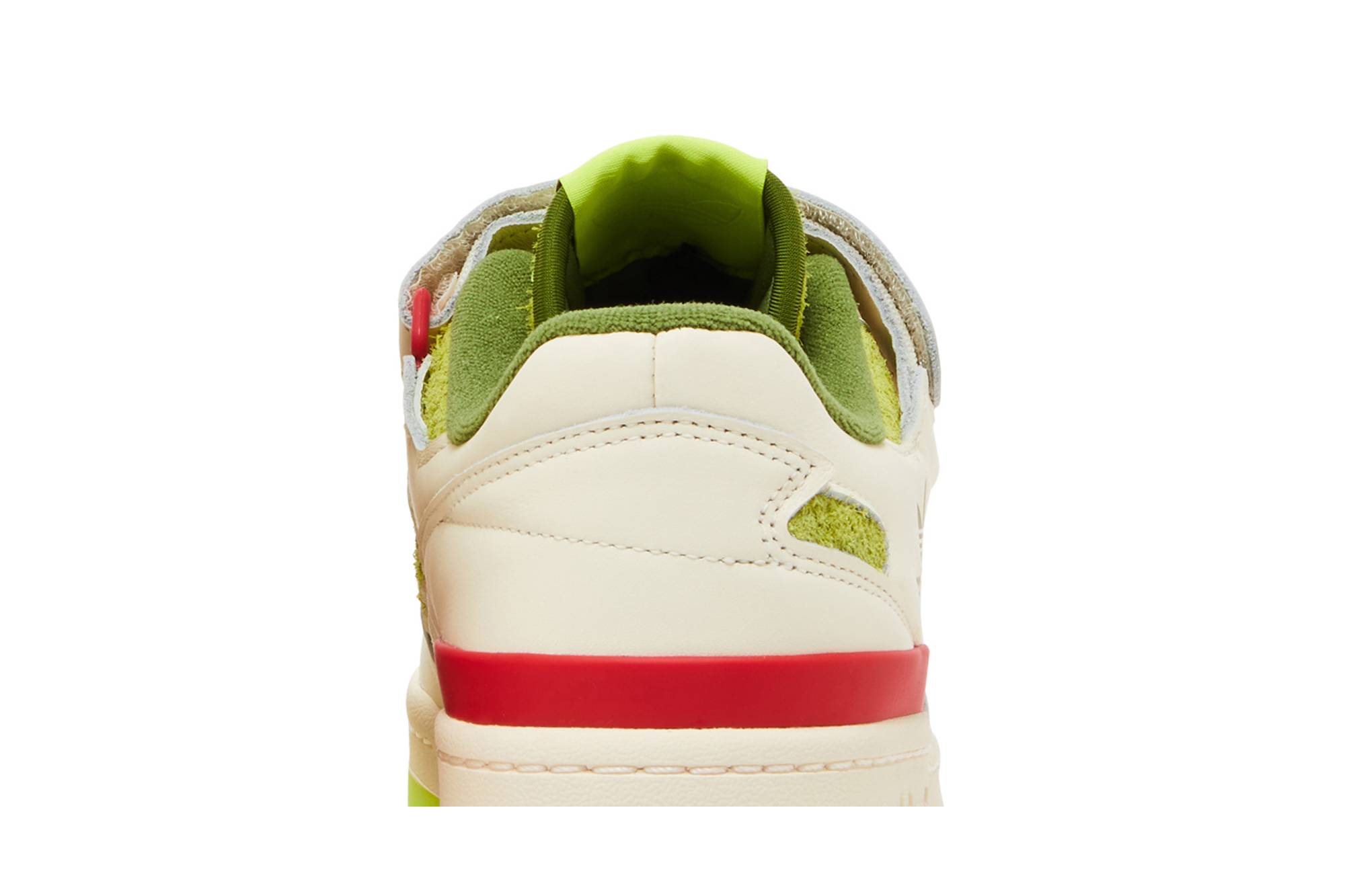 Dr. Seuss x adidas Forum Low 'The Grinch - Cream White' ID3512 - Image 7