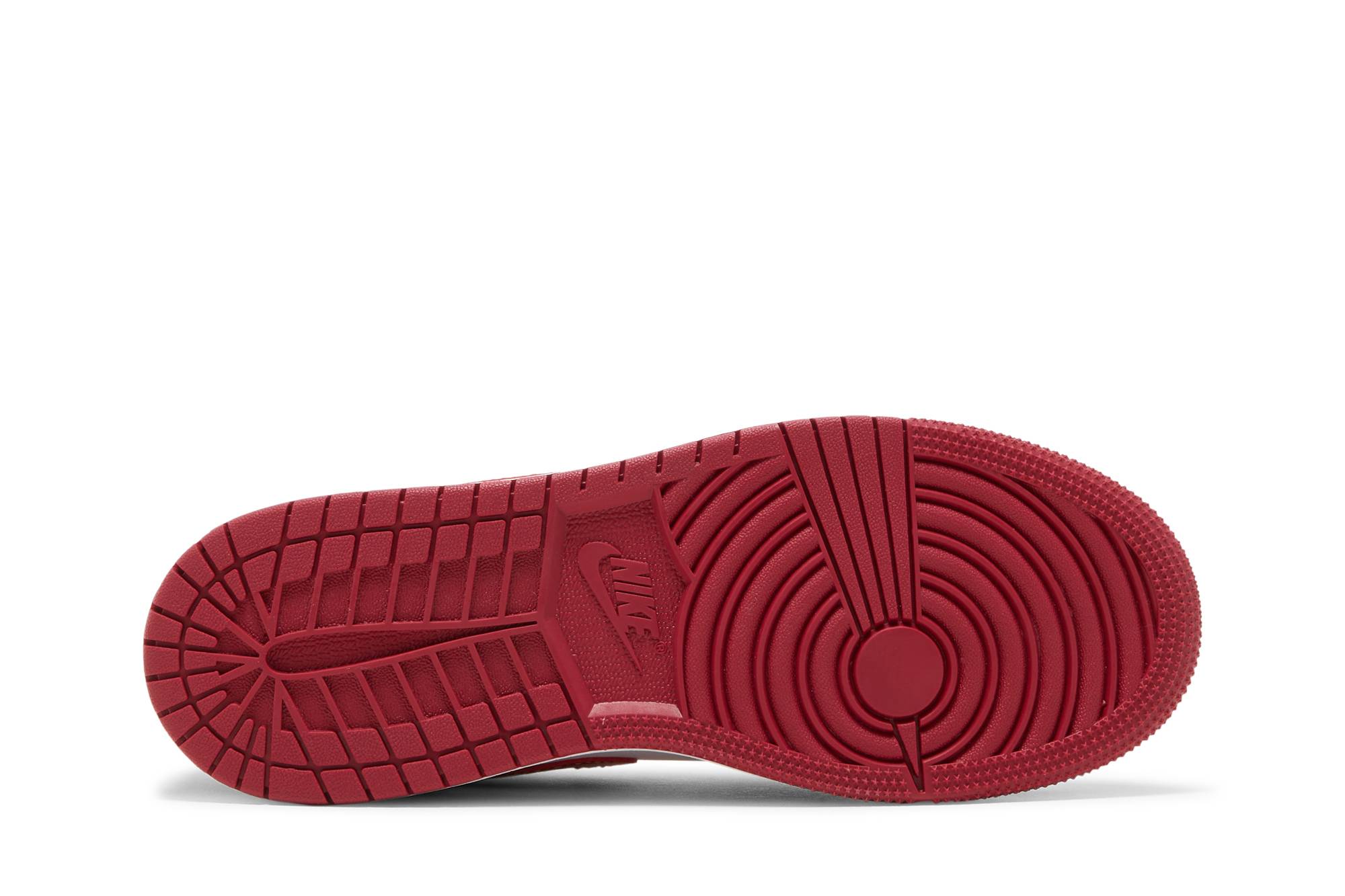 (Grade School) Air Jordan 1 Low Cardinal Red 553560-607 Moroen - Image 11
