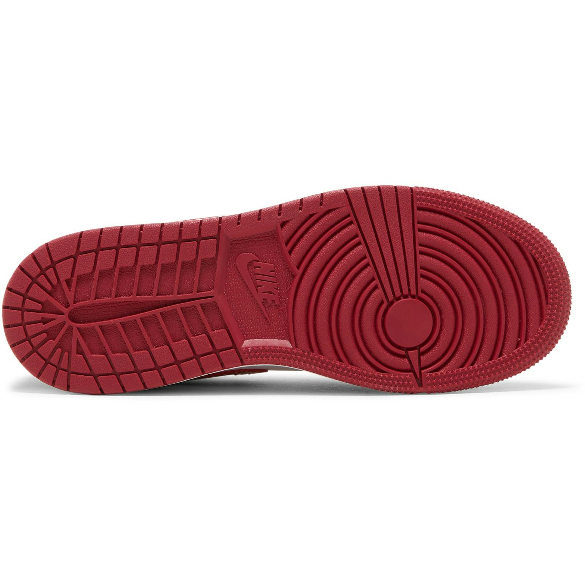 (Grade School) Air Jordan 1 Low Cardinal Red 553560-607 Moroen - Image 4