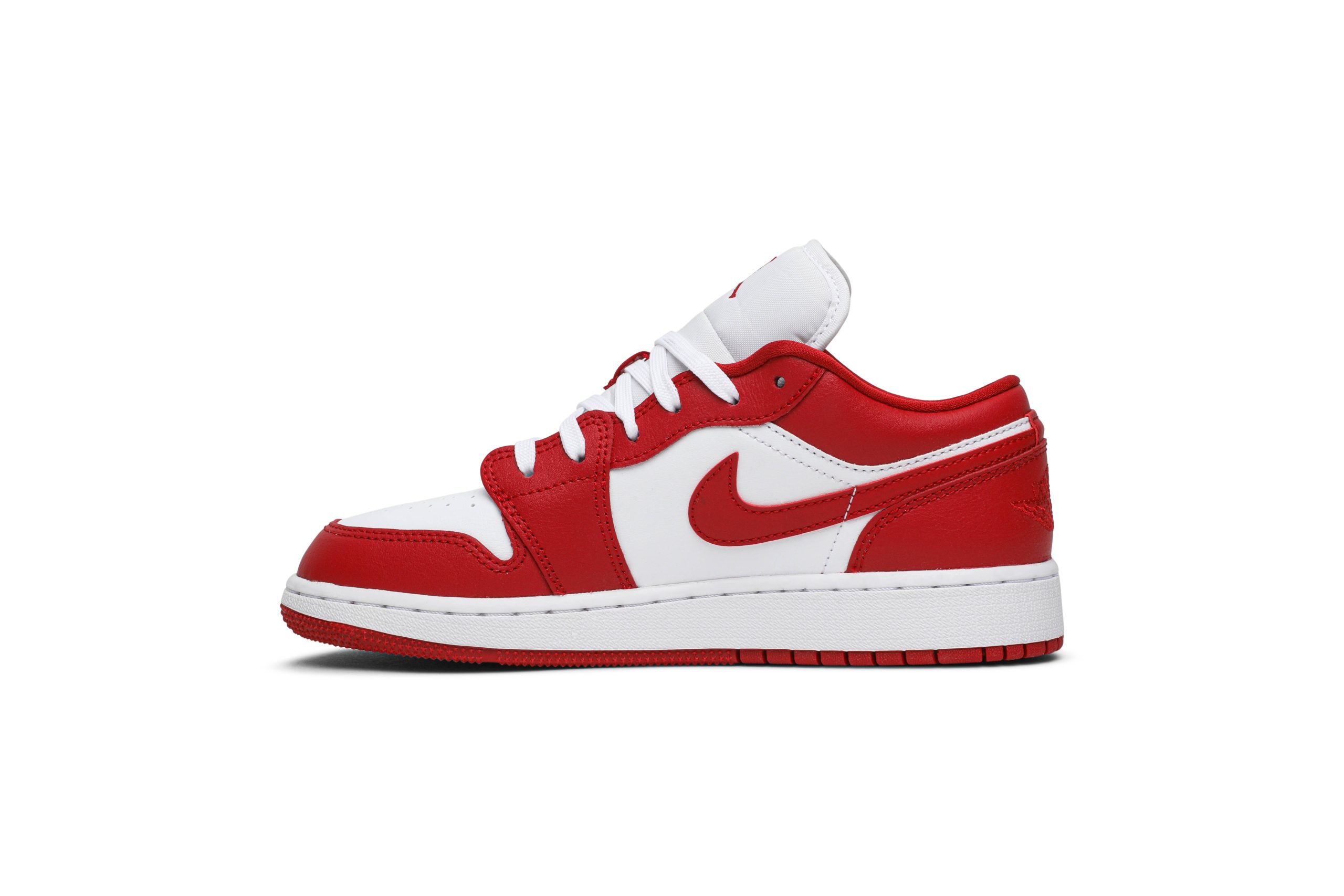 (Grade School) Air Jordan 1 Low Gym Red 553560-611 Moroen - Image 3