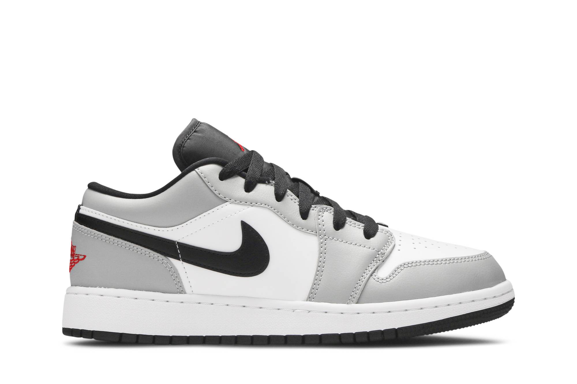 (Grade School) Air Jordan 1 Low 'Light Smoke Grey' 553560-030