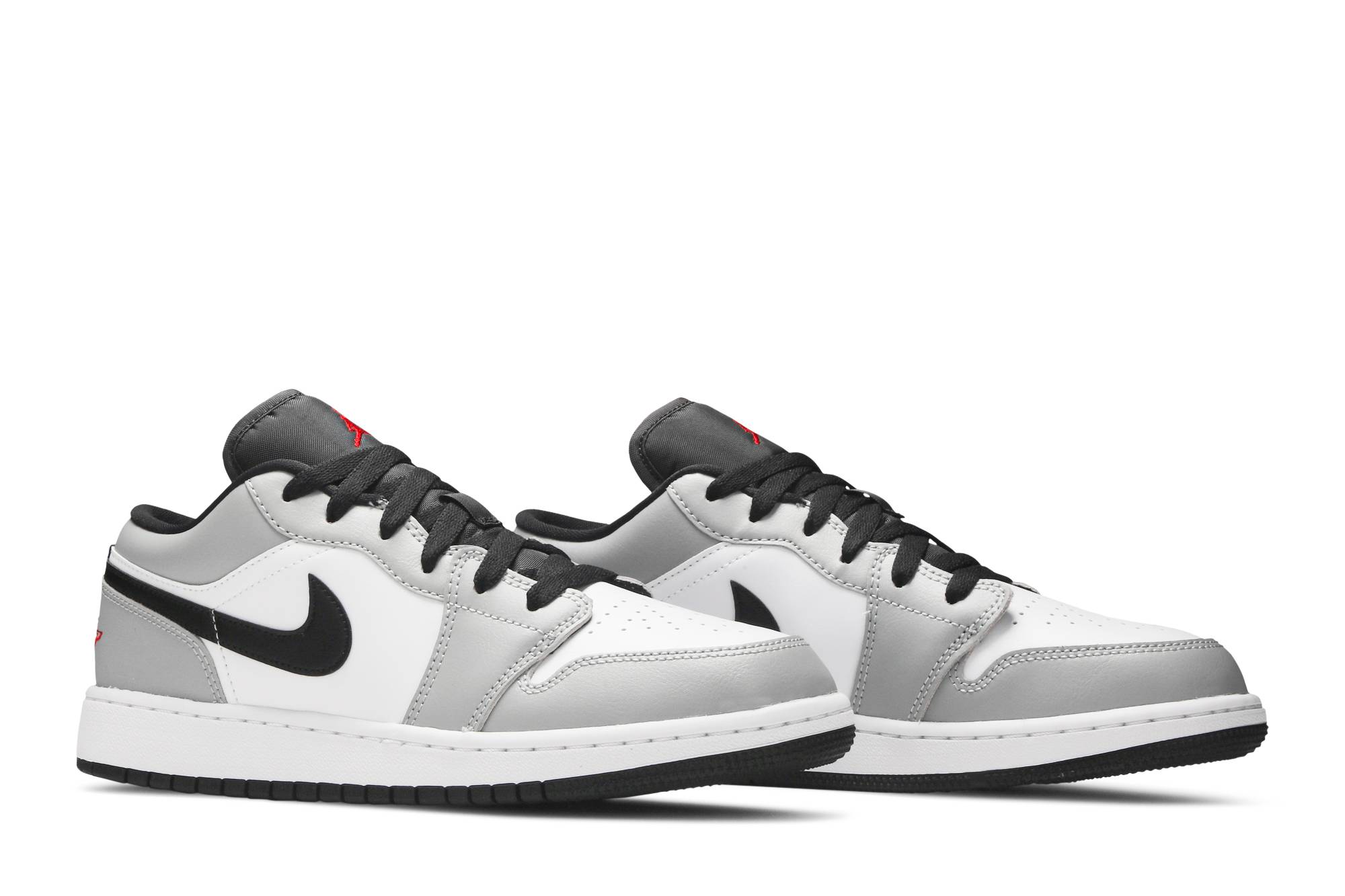 (Grade School) Air Jordan 1 Low 'Light Smoke Grey' 553560-030 - Image 8