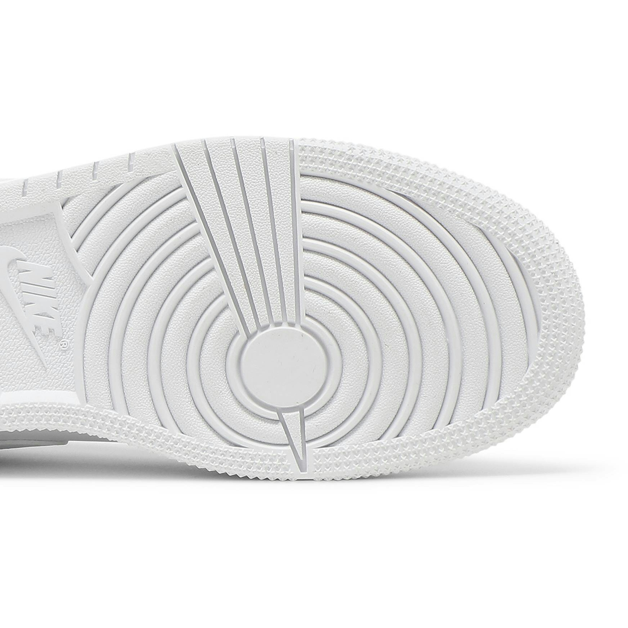 (Grade School) Air Jordan 1 Low Triple White 553560-130 Moroen - Image 5