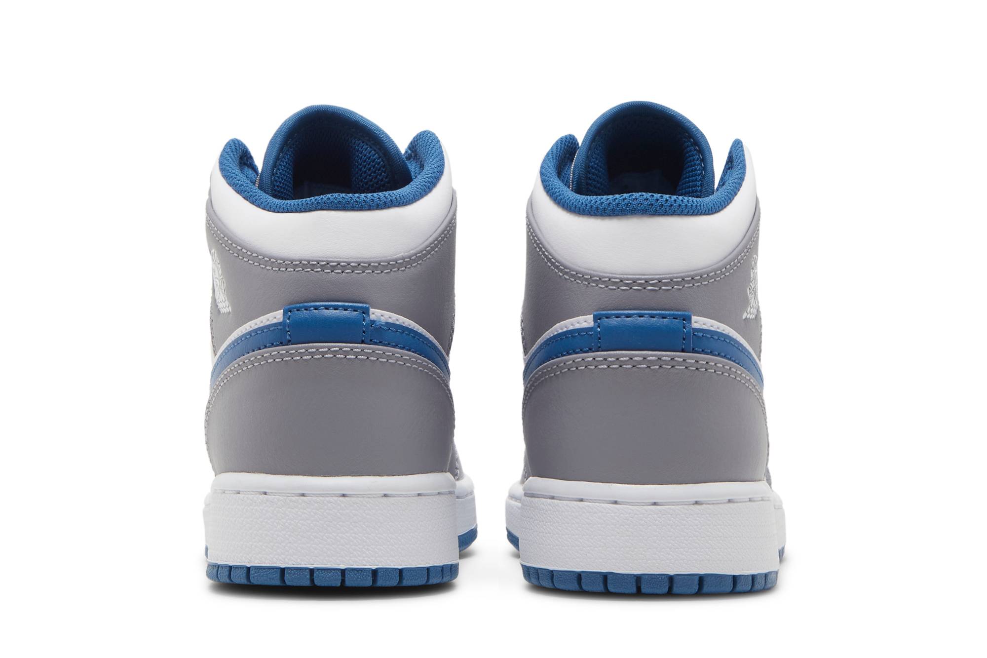 (Grade School) Air Jordan 1 Mid 'Cement True Blue' DQ8423-014 - Image 6