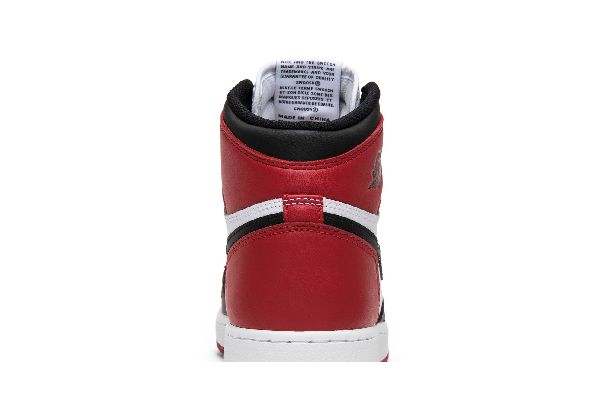 (Grade School) Air Jordan 1 Retro BG Black Toe 2016 575441-125 Moroen - Image 7