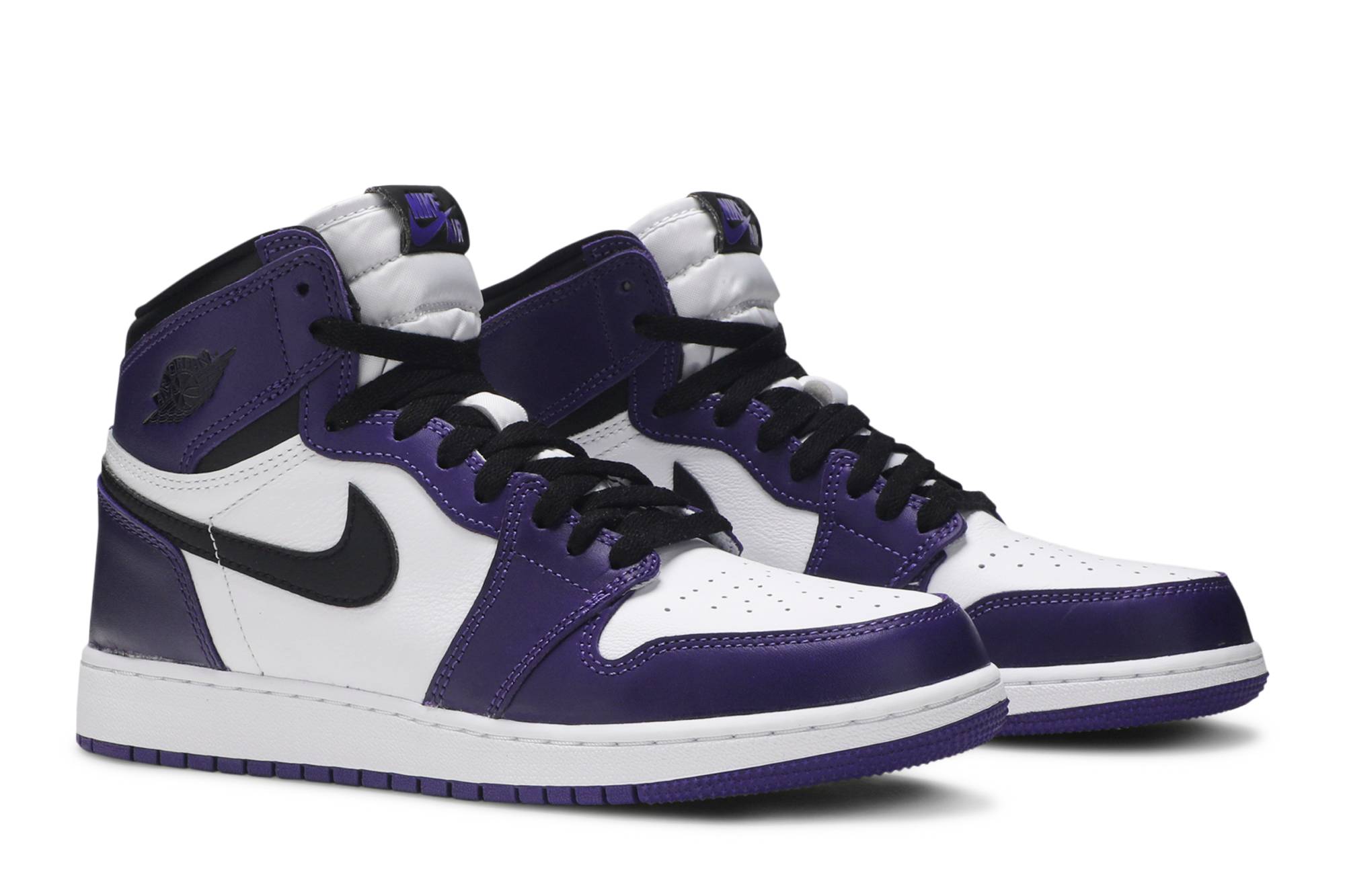 (Grade School) Air Jordan 1 Retro High OG 'Court Purple 2.0' 575441-500 - Image 8