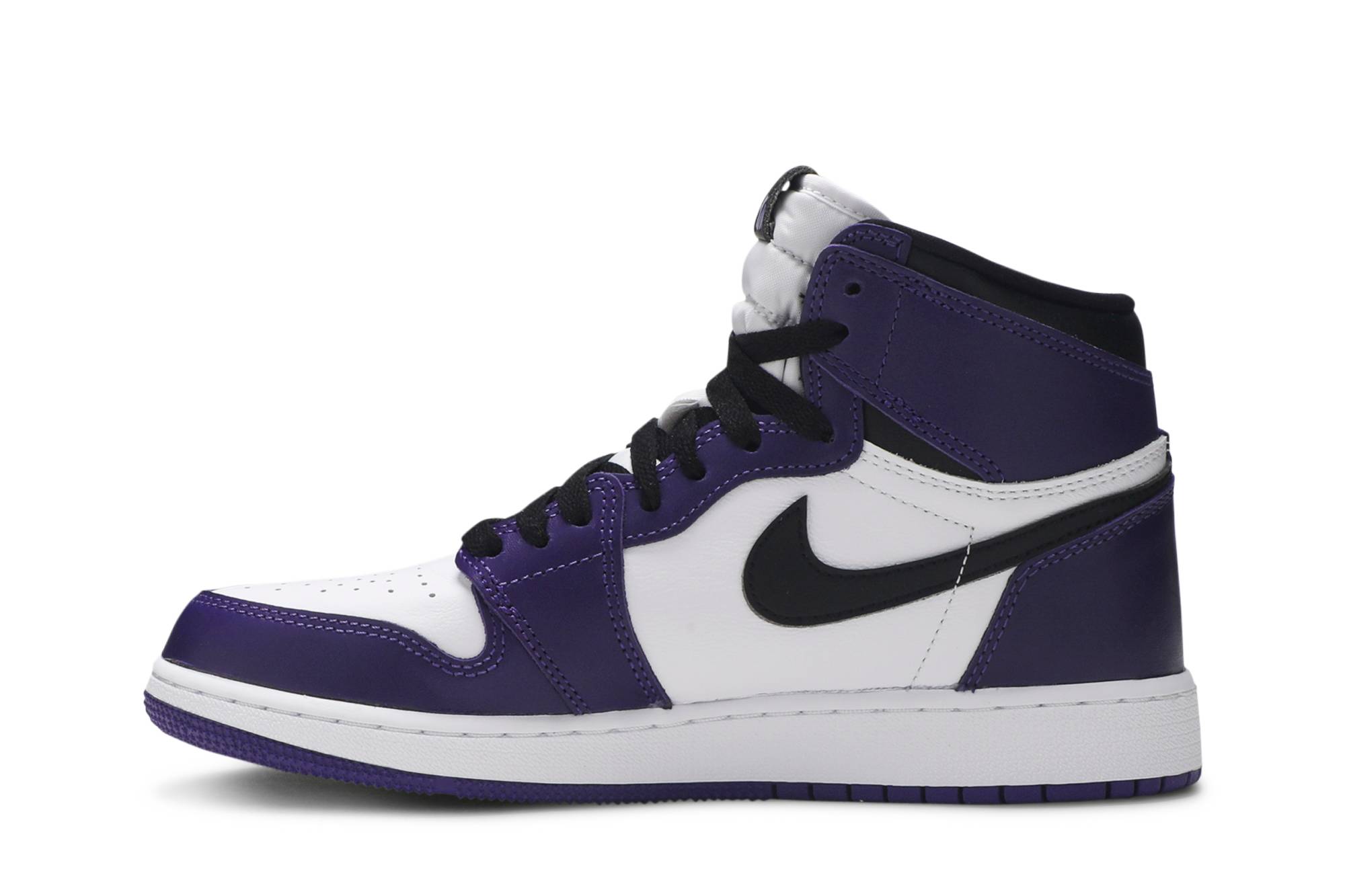 (Grade School) Air Jordan 1 Retro High OG 'Court Purple 2.0' 575441-500 - Image 3