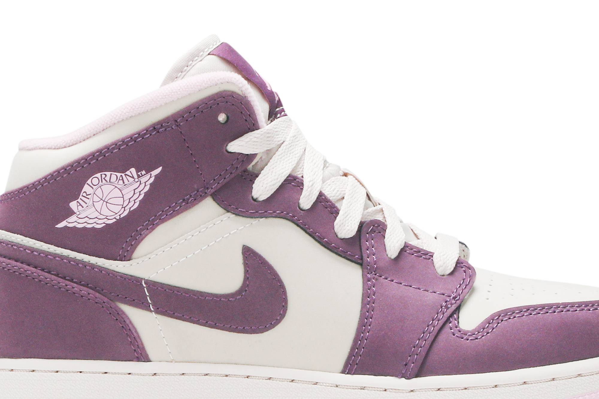 (Grade School) Air Jordan 1 Retro Mid 'Pro Purple' 555112-500 - Image 13