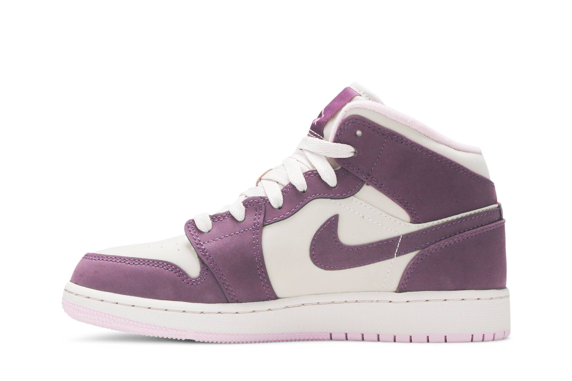 (Grade School) Air Jordan 1 Retro Mid 'Pro Purple' 555112-500 - Image 14