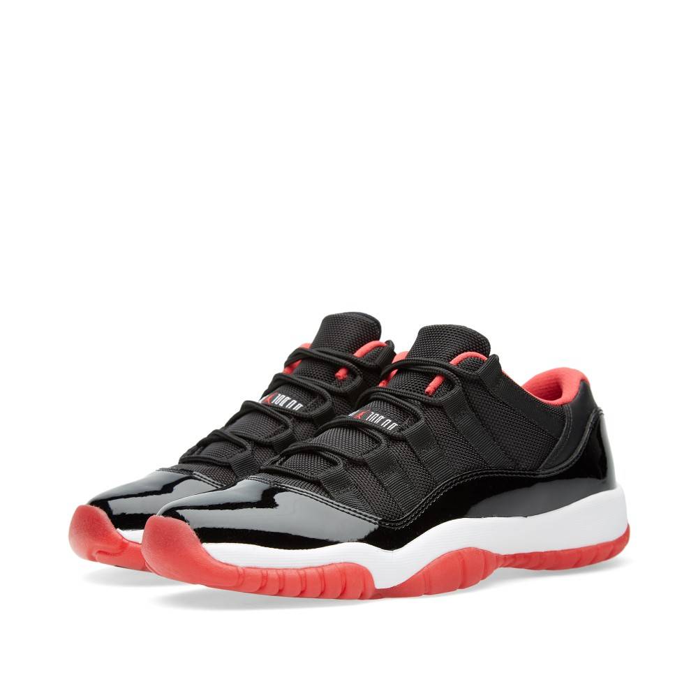 (Grade School) Air Jordan 11 Retro Low Bred 528896-012 Coiloa