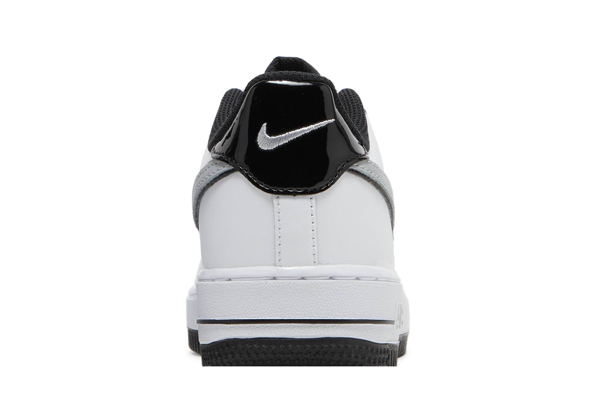 (Grade School) Nike Air Force 1 Low LV8 White Wolf Grey Black DO3809-101 Coiloa - Afbeelding 7