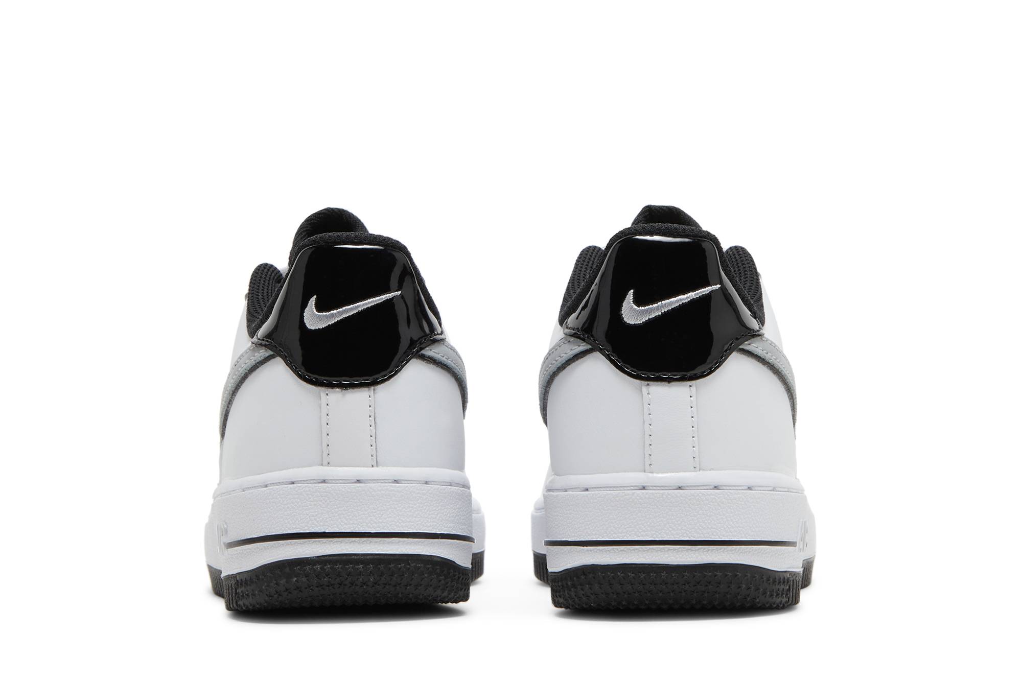 (Grade School) Nike Air Force 1 Low LV8 White Wolf Grey Black DO3809-101 Coiloa - Afbeelding 6