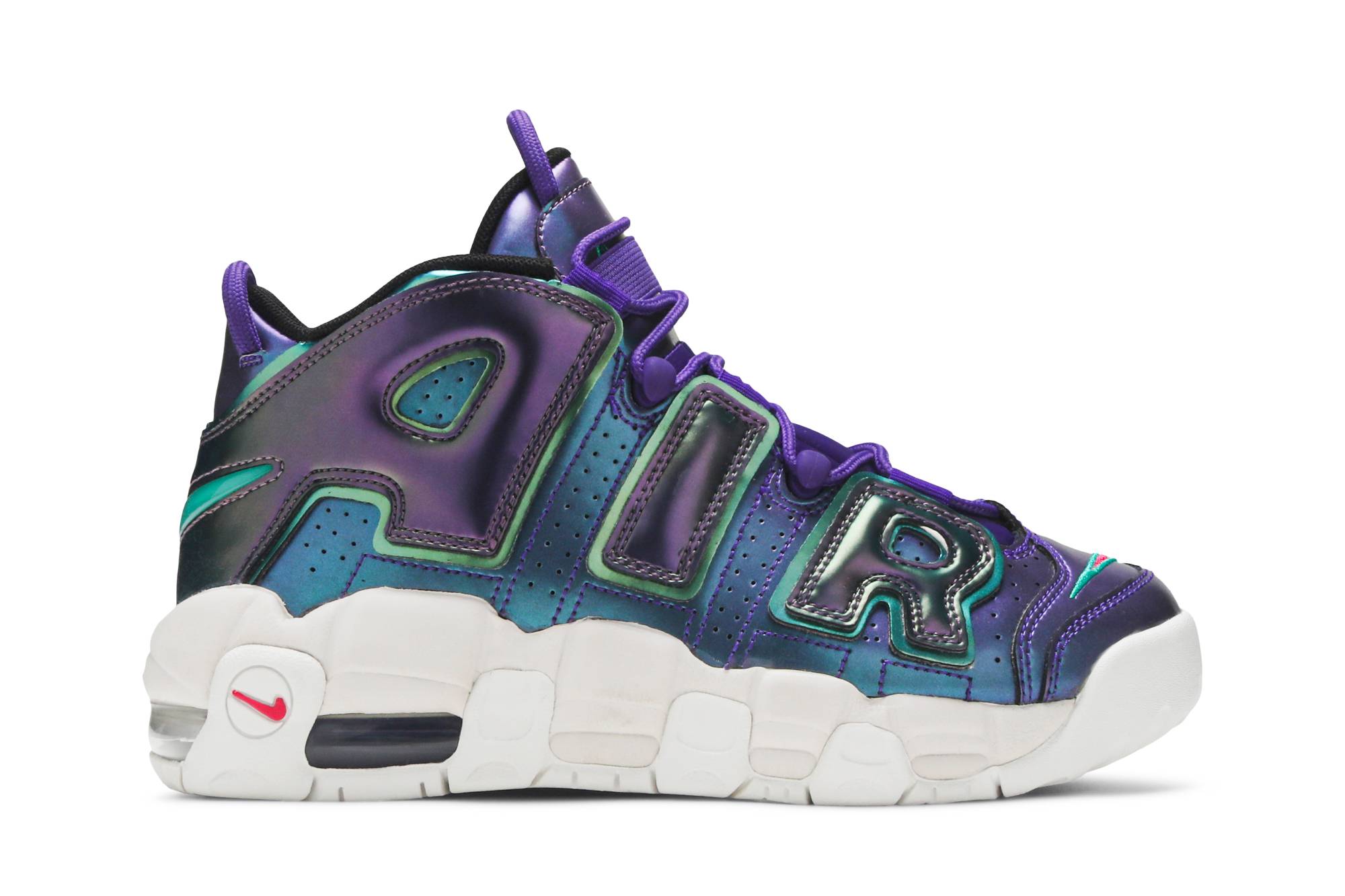 (Grade School) Nike Air More Uptempo Iridescent Purple 922845-500