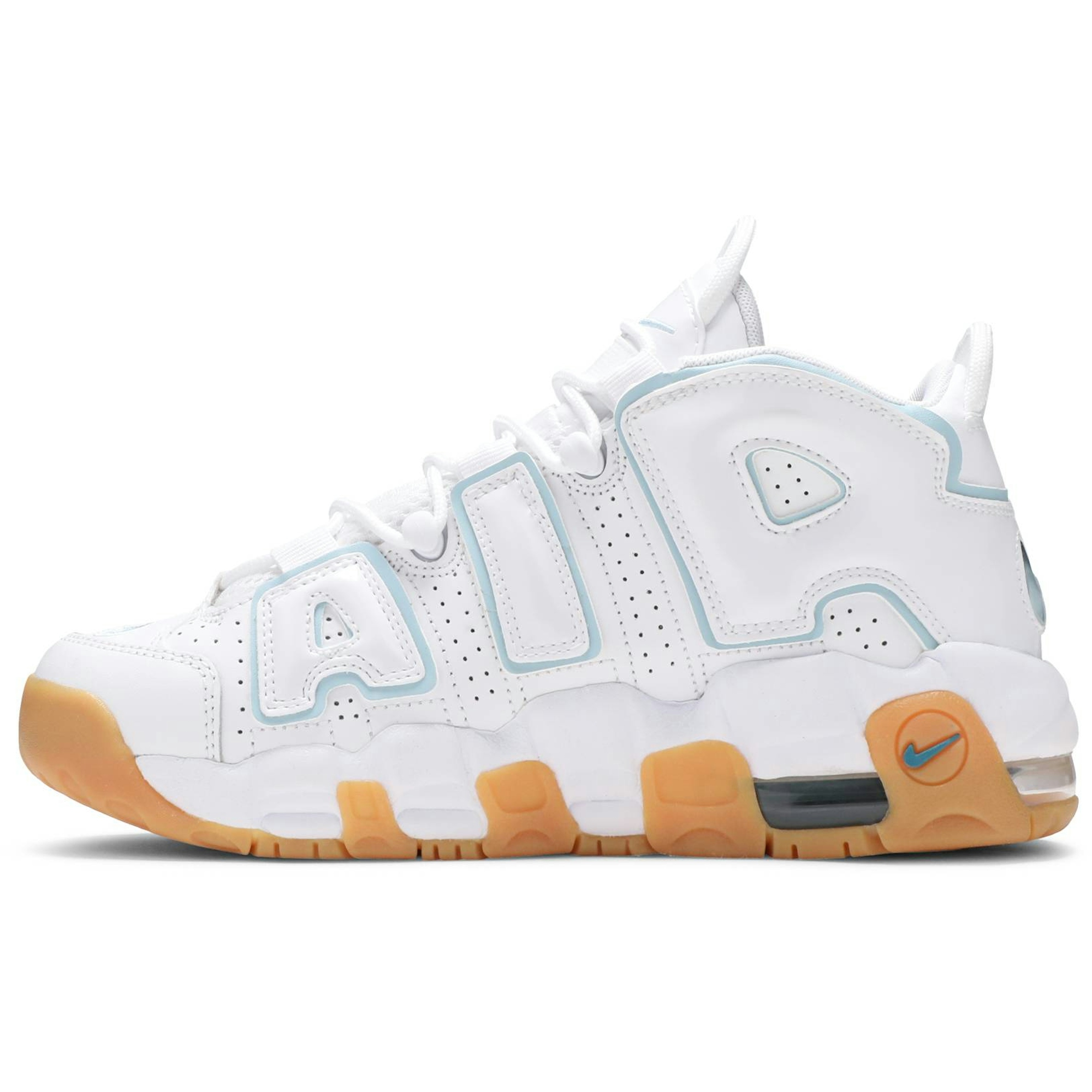 (Grade School) Nike Air More Uptempo 'Ocean Bliss' 415082-107 - Image 3