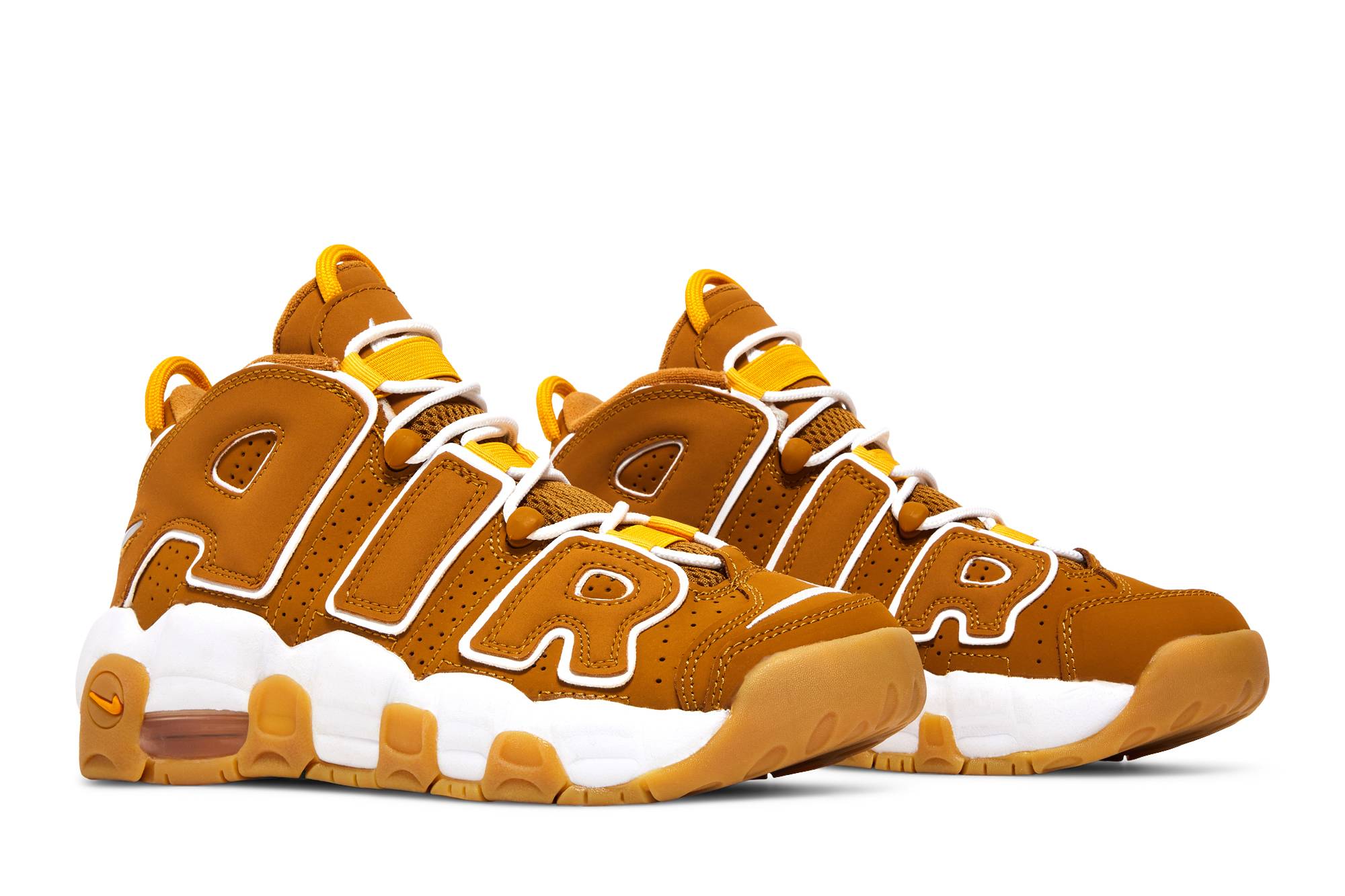 (Grade School) Nike Air More Uptempo Wheat DQ4713-700 Coiloa – Bild 8