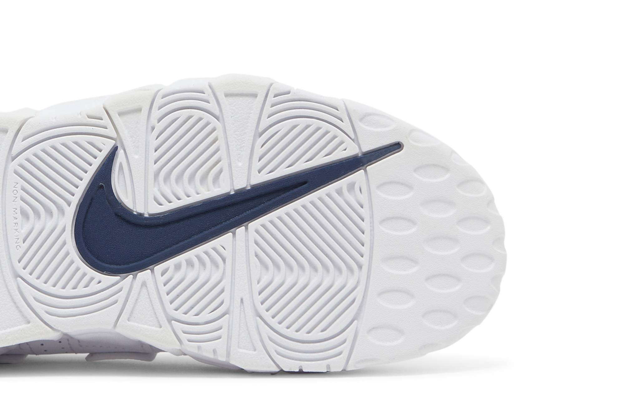 (Grade School) Nike Air More Uptempo White Midnight Navy DH9719-100 Coiloa – Bild 5