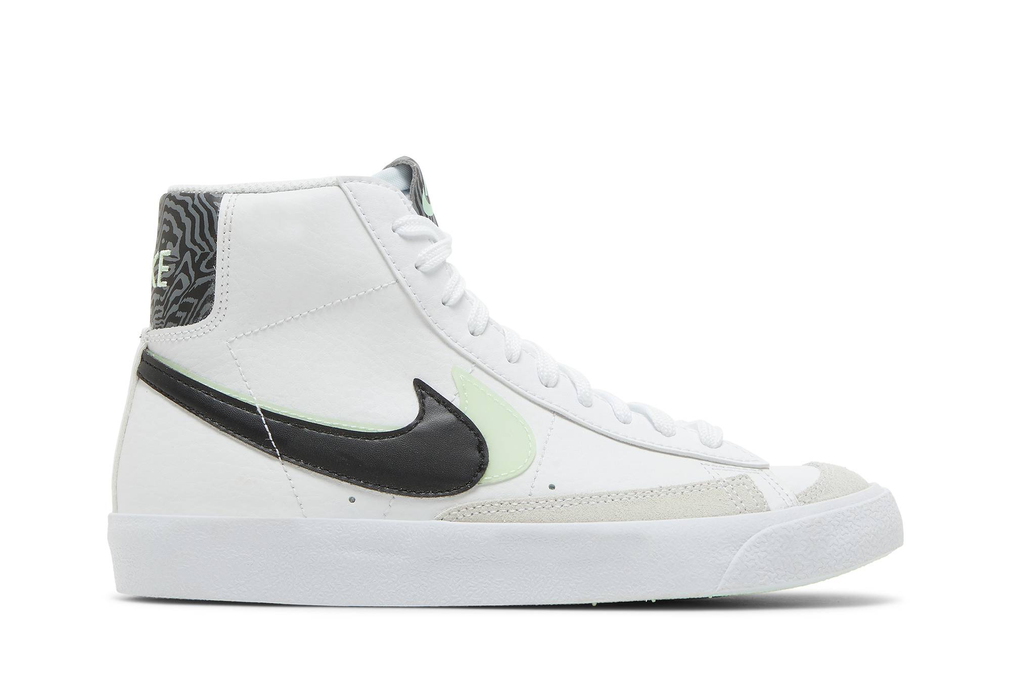 (GS) Nike Blazer Mid '77 SE 'Double Swoosh - White Vapor Green' DD1847-100 Simpleartly Store