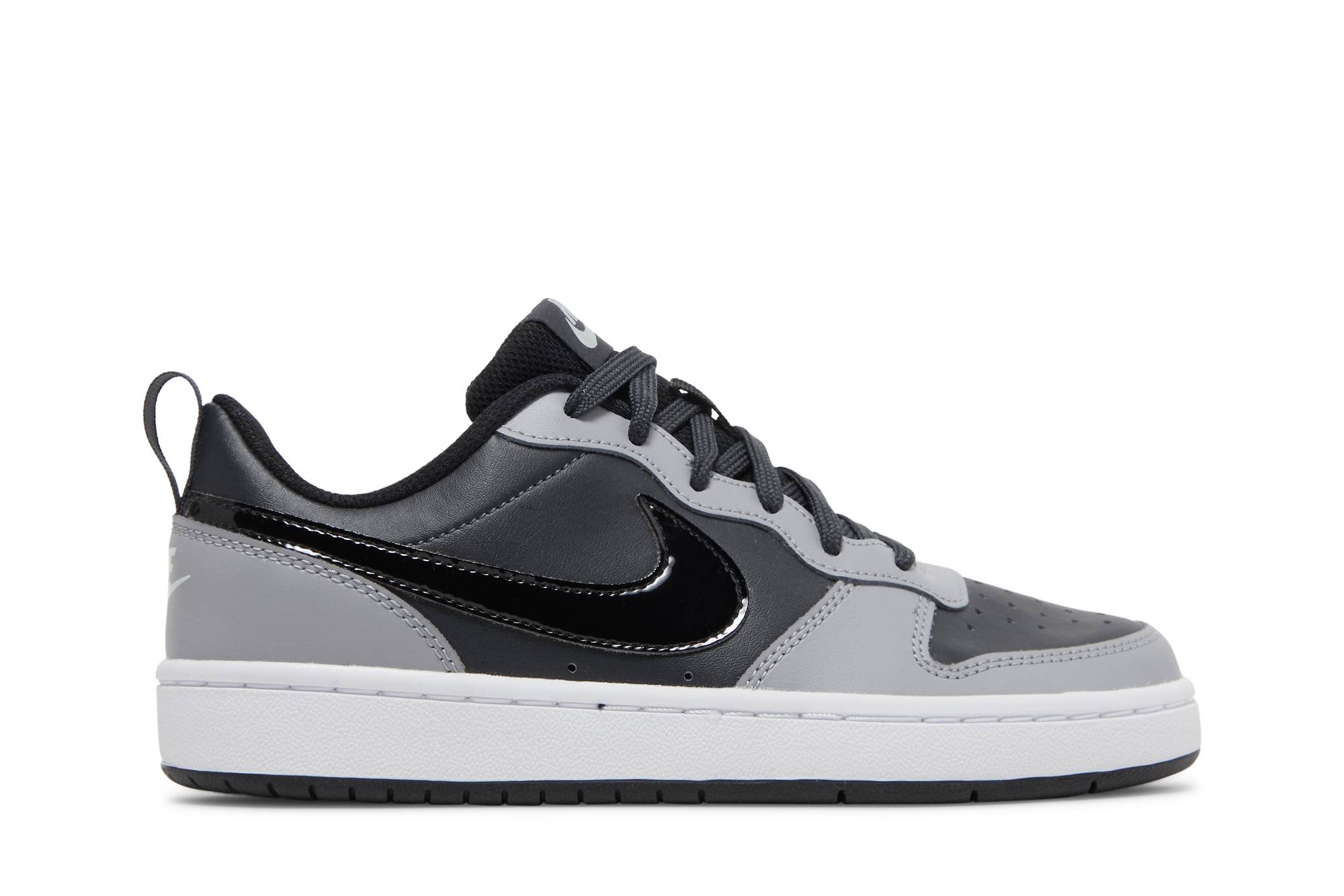 (Grade School) Nike Court Borough Low 2 'Anthracite Stadium Grey' BQ5448-014