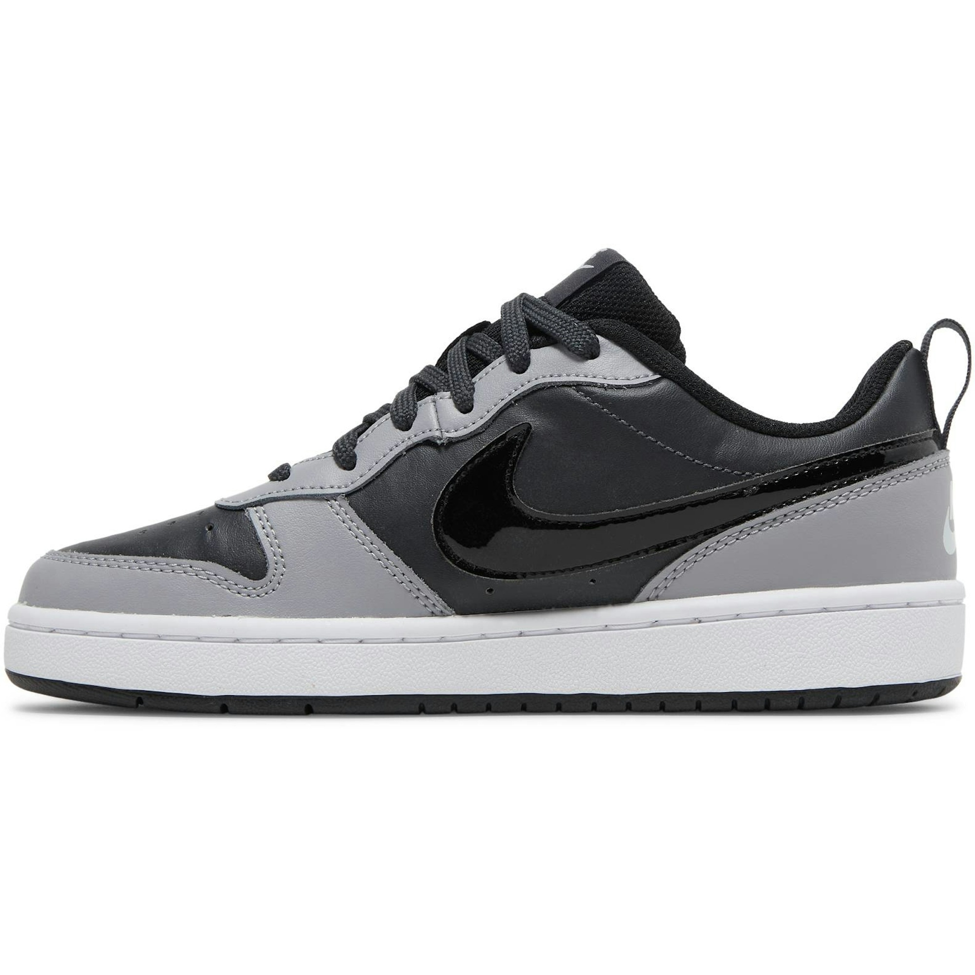 (Grade School) Nike Court Borough Low 2 'Anthracite Stadium Grey' BQ5448-014 - Image 3