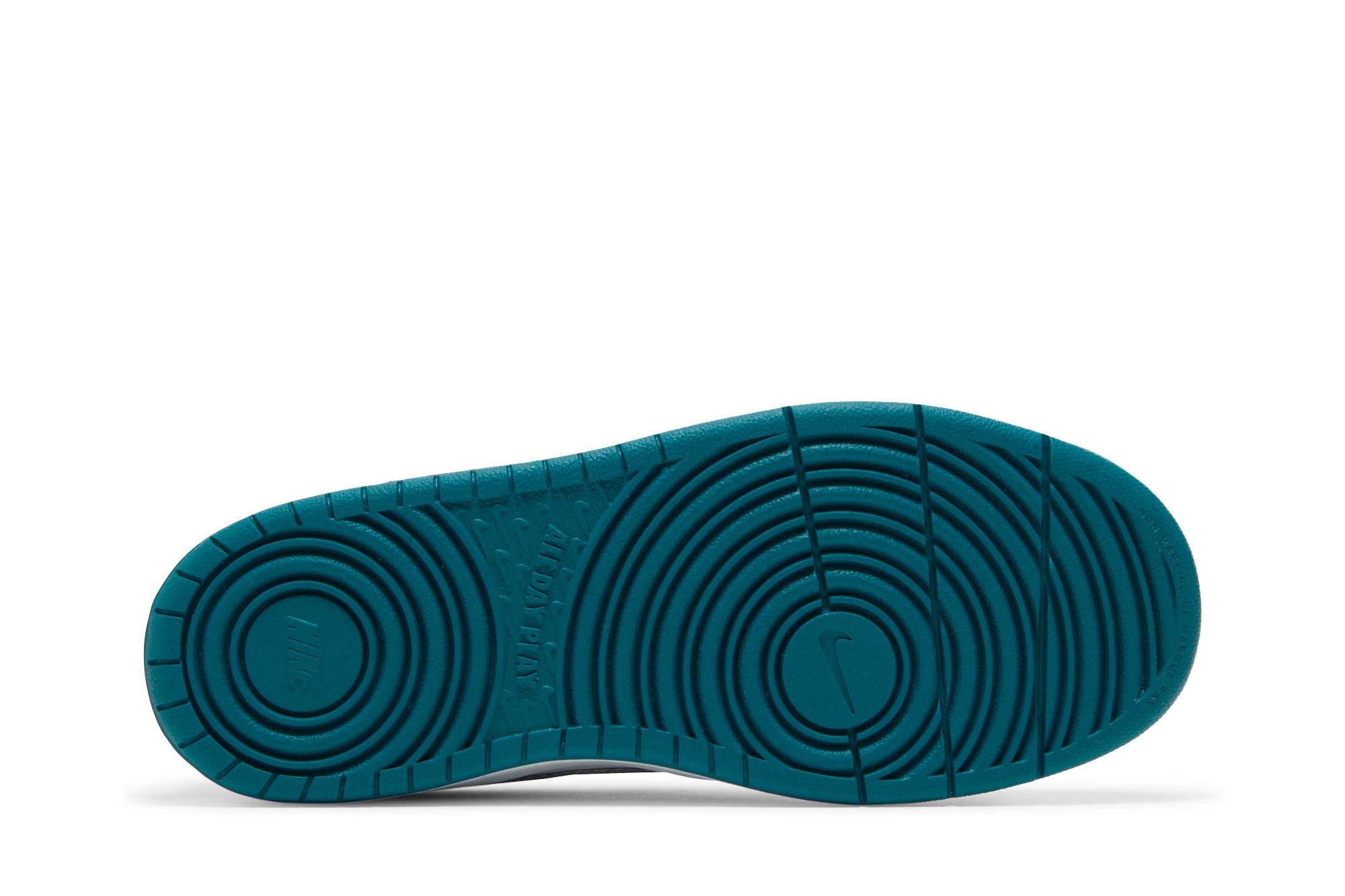 (Grade School) Nike Court Borough Low 2 'Cream Teal' BQ5448-017 - Image 11