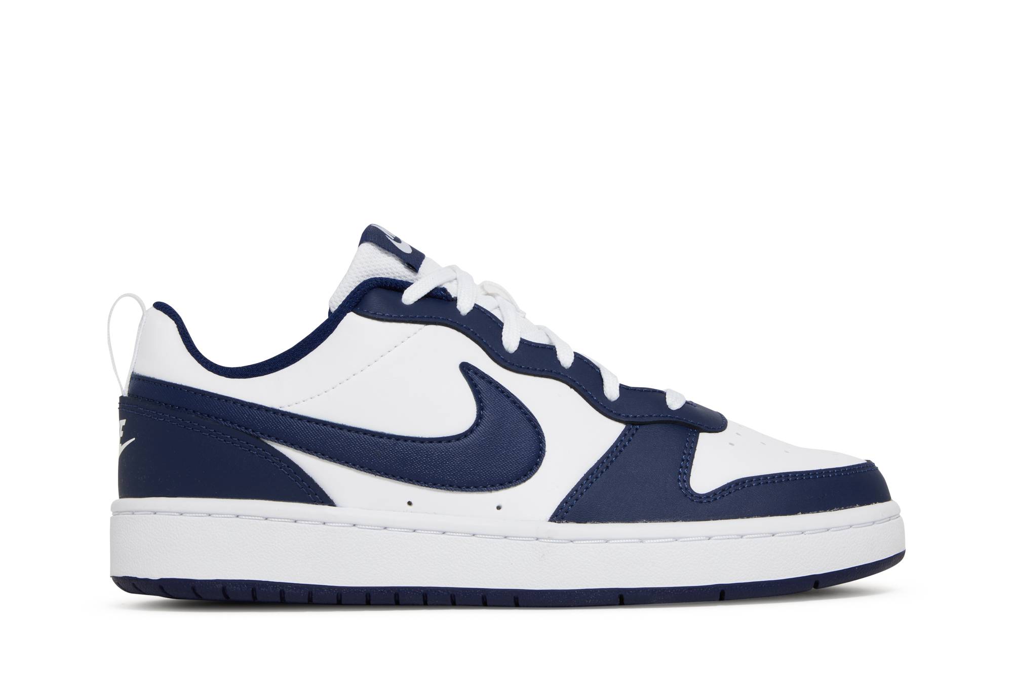 (Grade School) Nike Court Borough Low 2 'White Blue Void' BQ5448-107