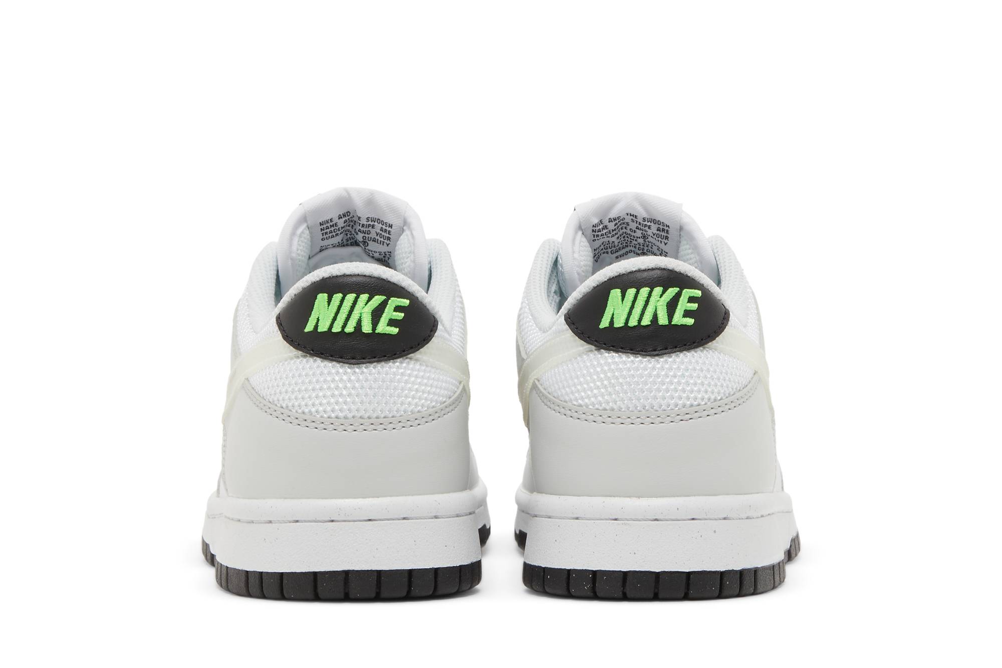 (Grade School) Nike Dunk Low Glitch Swoosh DV3033-001 Coiloa - Image 6