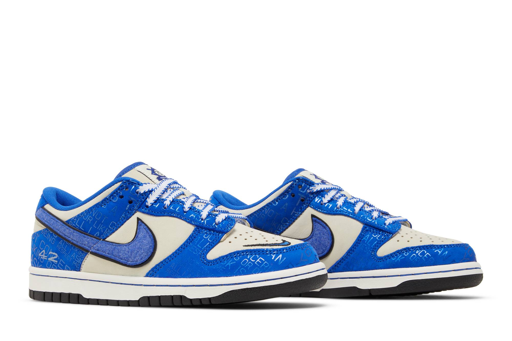 (Grade School) Nike Dunk Low Jackie Robinson DV2203-400 Moroen - Image 8