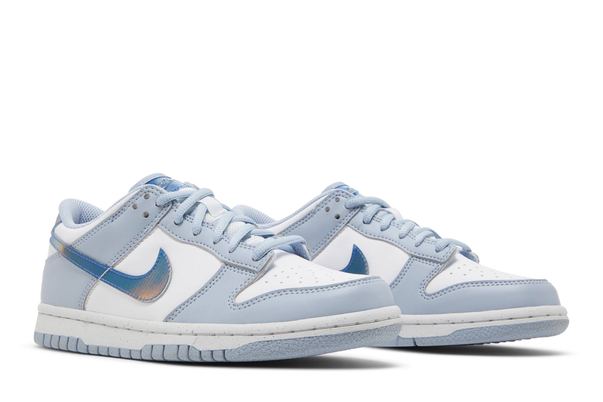 (Grade School) Nike Dunk Low Next Nature 'Blue Whisper Lenticular' FJ4668-400 - Image 8