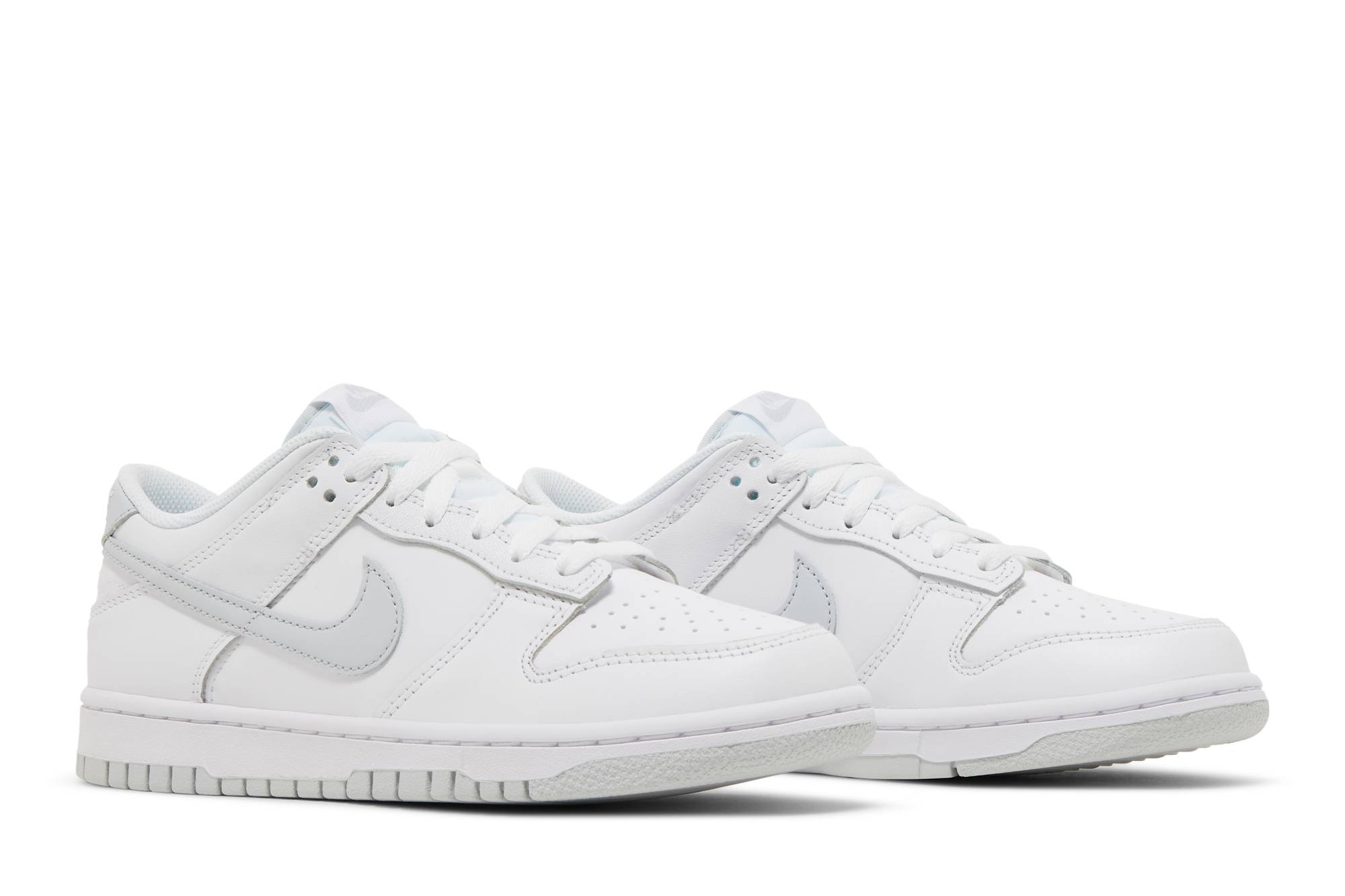 (Grade School) Nike Dunk Low 'White Pure Platinum' DH9765-102 - Image 8